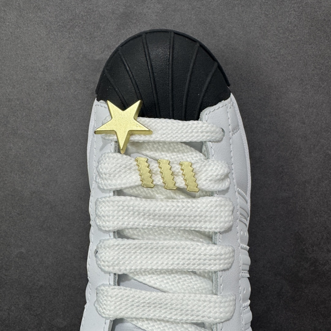 图片[8]-【公司级】adidas originals Superstar ST 舒适贴合 板鞋 男女款 黑白色贝壳头系列低帮经典百搭休闲运动板鞋 货号：IH6679 尺码：35 36 36.5 37 38 38.5 39 40 40.5 41 42 42.5 43 44 45-选品中心