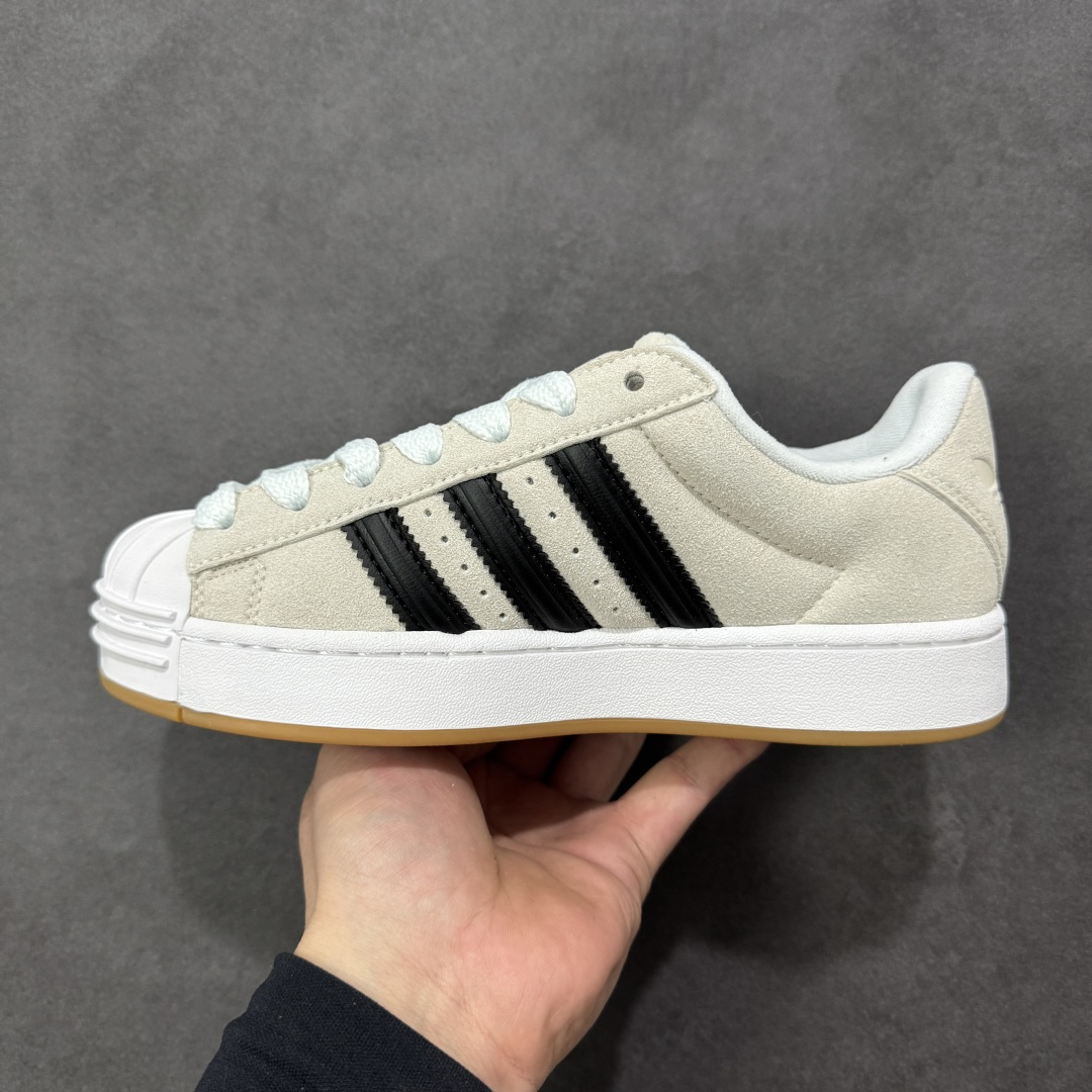 图片[2]-【公司级】adidas originals Superstar ST 舒适贴合 板鞋 男女款 灰黑色贝壳头系列低帮经典百搭休闲运动板鞋 货号：KI3511 尺码：35 36 36.5 37 38 38.5 39 40 40.5 41 42 42.5 43 44 45-选品中心