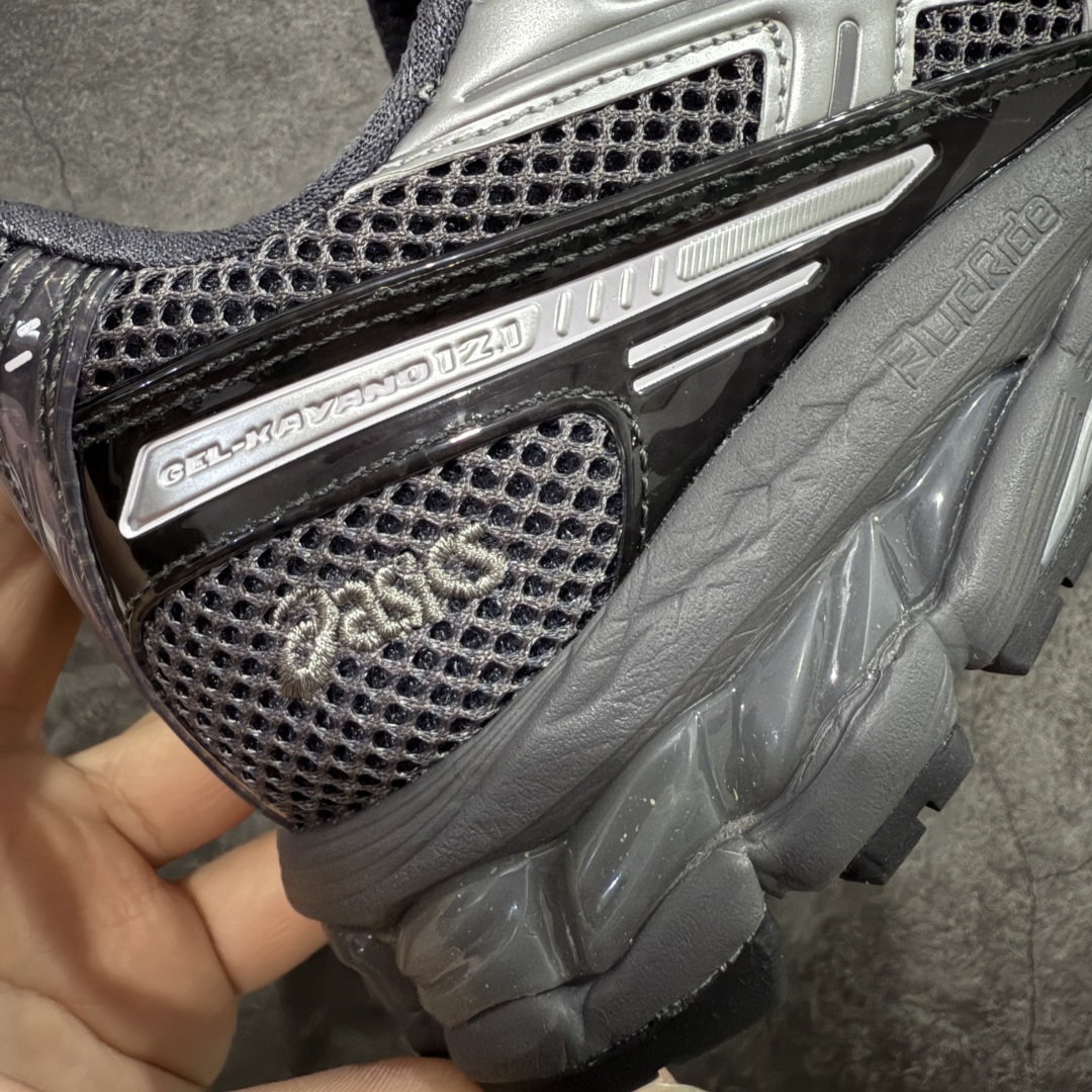 图片[3]-【总裁版本】Kith x Asics Gel Kayano 12.1 亚瑟士卡亚诺12.1代系列低帮轻量缓震休闲运动跑步鞋 采用环保太空合成革配合透气网眼布鞋面材质 中底3D可视GEL缓震胶效果 升级EVA全新缓震中底部位科技组合耐磨橡胶外底片 尺码：36 37 37.5 38 39 39.5 40.5 41.5 42 42.5 43.5 44 44.5 45 46-选品中心