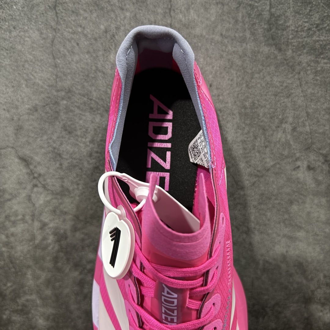 图片[8]-【NO.1纯原】Adidas Adizero Adios Pro 4 M竞训跑步鞋 JR1269 市场独一档品质 区别所有版本 原鞋购入开发数月 原材料 原档案打造 细节版型一比一 独立双层组合底私模. 搭配ENERGYRODS 2.0真碳柱，每一步都动力满满 鞋面用的是Lightlock技术，轻透又贴合，就像给脚定制的一样。 中底是全掌Lightstrike Pro泡棉，软弹感超绝 真正一比一还原真实脚感💪🏻 尺码：36 36.5 37 38 38.5 39 40 40.5 41 42 42.5 43 44 44.5 45 46-选品中心