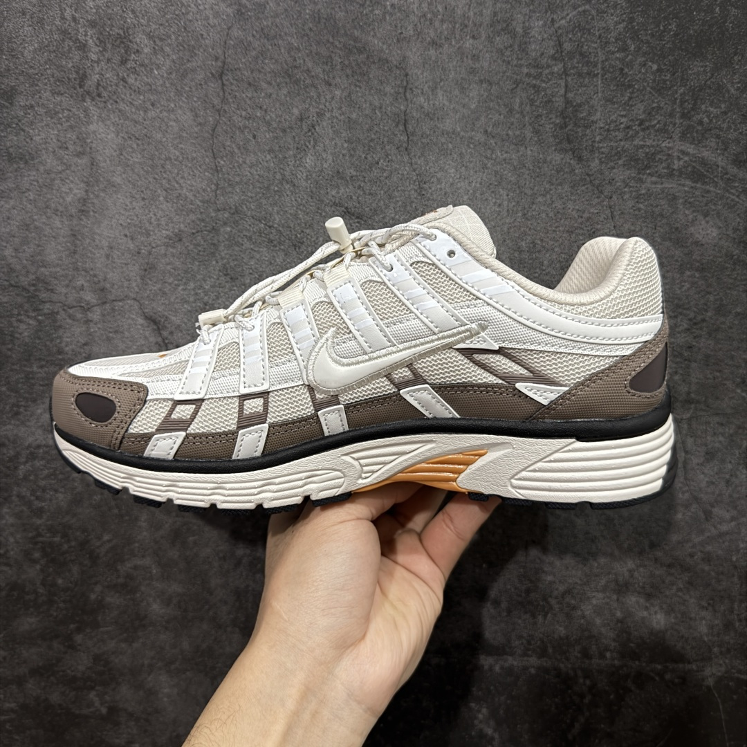 图片[2]-【外贸纯原版】Nike P-6000 Premium系列低帮复古老爹风休闲运动舒适慢跑鞋 IO1904-104 男女码真标半码制 升级原楦原纸版数据开发版型 采用硬质牛剖革组合透气网面材质 正确3层组织中底搭载EVA轻量缓震嵌入双层革新物料鞋垫,外置防滑耐磨橡胶底片❗ 尺码：36-47.5-选品中心