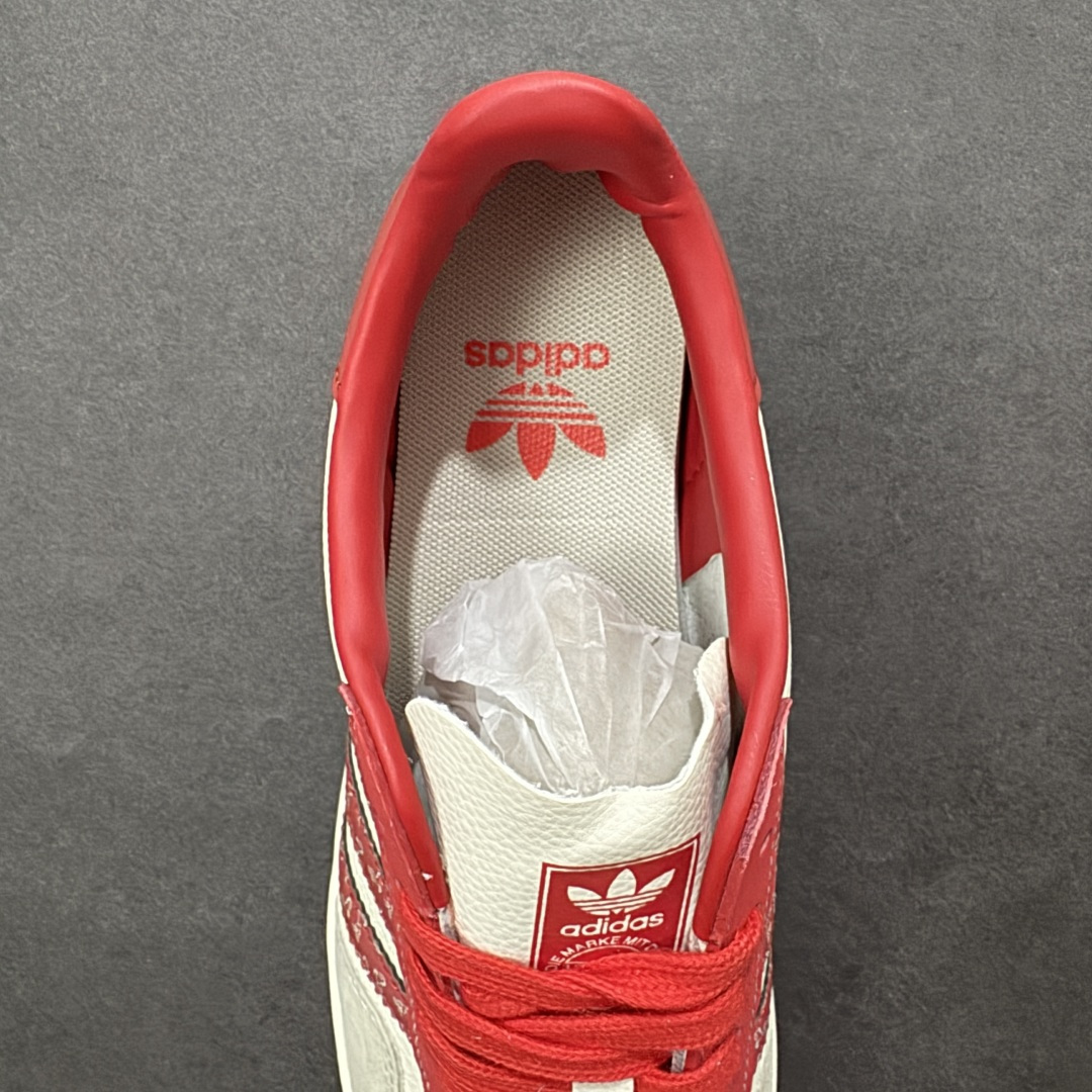 图片[7]-【定制版】马年新款Adidas Originals GAZELLE BOLD W“马年联名限定-橙红”专为 2026 丙午马年打造的限定款德训鞋，以活力橙红撞色点燃新年氛围，鞋头 2026 字样 + 鞋侧奔马印花，橙红条纹呼应马年活力，米白荔枝纹皮革搭配橙红渐变条纹，红色鞋带与鞋尾形成视觉呼应，经典德训鞋型注入鲜活年味，吸睛度拉满！ 货号： JJ2602 尺码： 36 36.5 37.5 38 38.5 39 40 40.5 41 42 42.5 43 44 44.5 45-选品中心