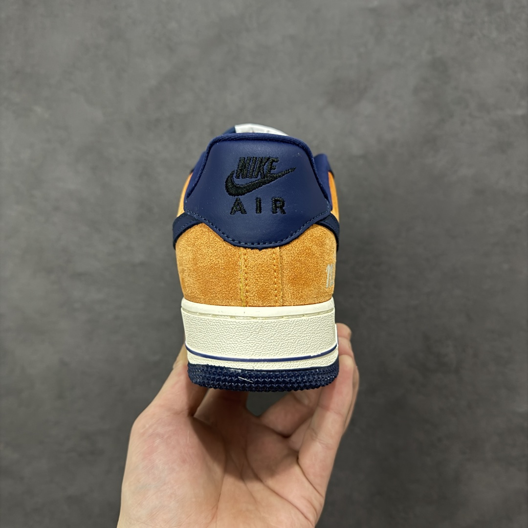 图片[4]-【定制版】NIke Air Force 1 \’07 Low “野林橙蓝” 空军一号低帮 运动鞋 休闲鞋 折边针车 工艺难度大 原楦头原纸板 高端定制鞋盒 原厂鞋底 超高清洁度 细节完美 货号：DF0188-124 尺码：36 36.5 37.5 38 38.5 39 40 40.5 41 42 42.5 43 44 44.5 45-选品中心