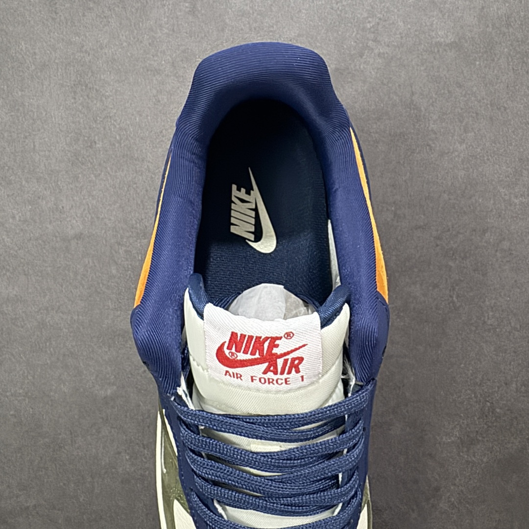 图片[7]-【定制版】NIke Air Force 1 \’07 Low “野林橙蓝” 空军一号低帮 运动鞋 休闲鞋 折边针车 工艺难度大 原楦头原纸板 高端定制鞋盒 原厂鞋底 超高清洁度 细节完美 货号：DF0188-124 尺码：36 36.5 37.5 38 38.5 39 40 40.5 41 42 42.5 43 44 44.5 45-选品中心