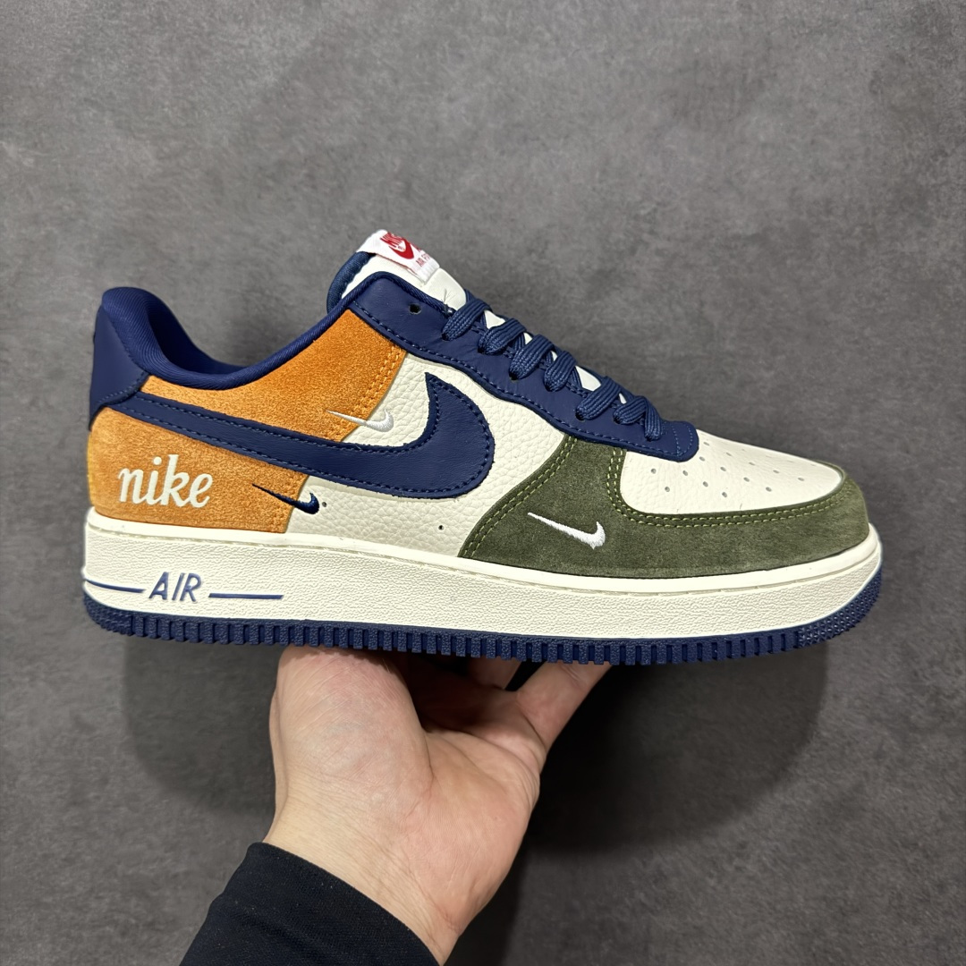 【定制版】NIke Air Force 1 \’07 Low “野林橙蓝” 空军一号低帮 运动鞋 休闲鞋 折边针车 工艺难度大 原楦头原纸板 高端定制鞋盒 原厂鞋底 超高清洁度 细节完美 货号:DF0188-124 尺码:36 36.5 37.5 38 38.5 39 40 40.5 41 42 42.5 43 44 44.5 45-选品中心