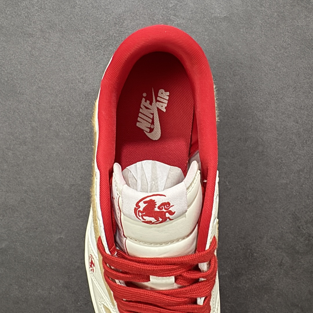 图片[7]-【定制版】Air Jordan 1 Low AJ1 乔1米白色 高端定制 低帮复古篮球鞋 FC1688-250  #定制鞋盒 大厂纯原品质出货 超高清洁度 皮料切割干净无任何毛边 细节完美  尺码：36 36.5 37.5 38 38.5 39 40 40.5 41 42 42.5 43 44 44.5 45-选品中心