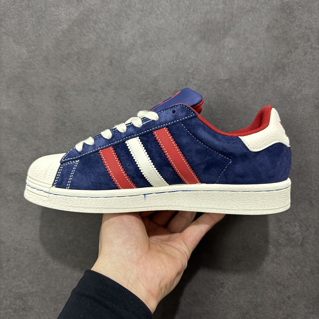 图片[2]-【定制版】AD Originals Superstar 马年限定 贝壳头板鞋 采用全新头层拼接皮革材质 后跟采用特色3D立体印字 渠道正品订单 诠释市场最高工艺水平 全鞋进口头层皮料打造。区别市面普通真标版本，进出专柜无压力 货号：JY8925 尺码：36-45-选品中心