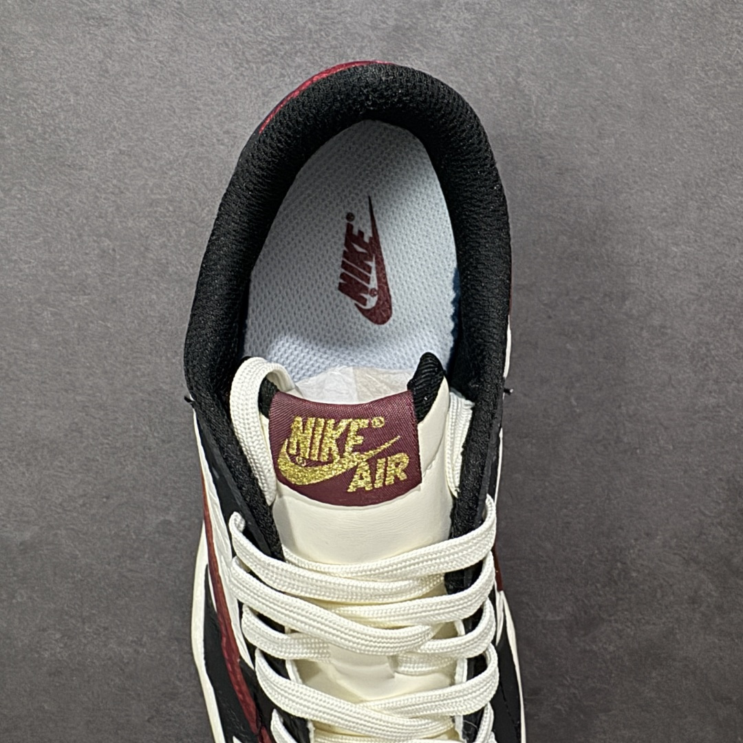 图片[7]-【定制版】乔丹Fragment x Travis Scott xDior Air Jordan 1 Low 三方联名倒钩，整双鞋以全荔枝皮打造，腰身搭配白色「倒勾」，再点缀上Travis Scott 标志性的Logo，后跟处以藤原浩最拿手的蓝色为主色调，完善极具Fragment Design的白蓝黑设计风格，左右脚分别以Travis Scott鬼脸和乔丹飞翼加以修饰，彰显出三方联名的奢华格调 尺码： 36 36.5 37.5 38 38.5 39 40 40.5 41 42 42.5 43 44 45 货号：NH0601-060-选品中心