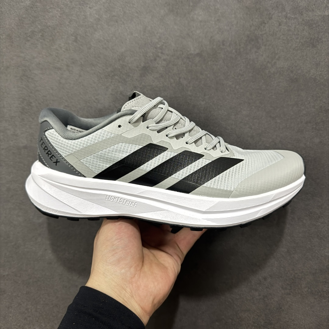 【公司级】Adidas Terrex Agravic Lt 阿迪超轻透气缓震跑鞋 货号： KK1874 尺码：40-45-选品中心