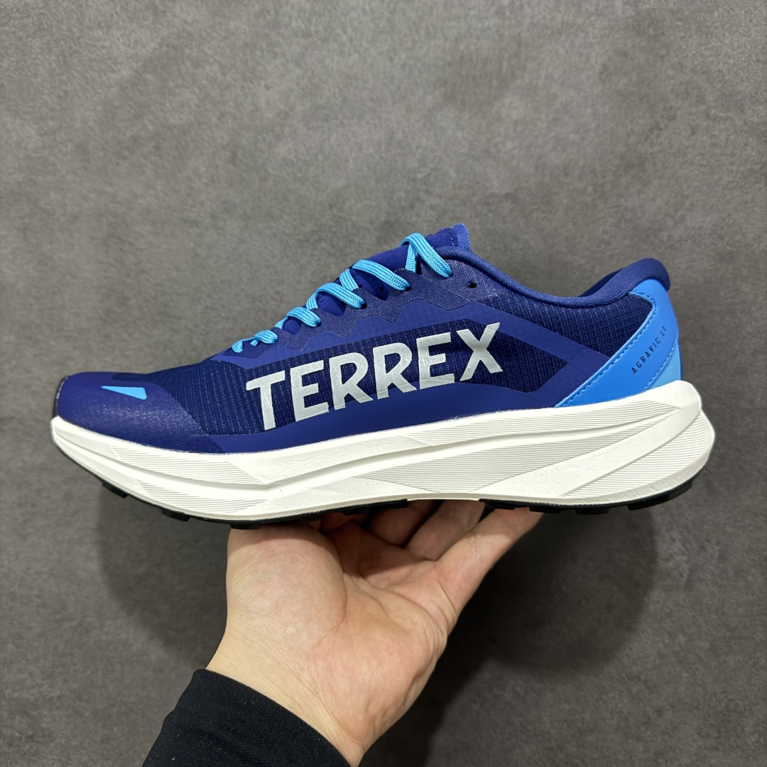 图片[2]-【公司级】Adidas Terrex Agravic Lt 阿迪超轻透气缓震跑鞋 货号： KK1877 尺码：40-45-选品中心