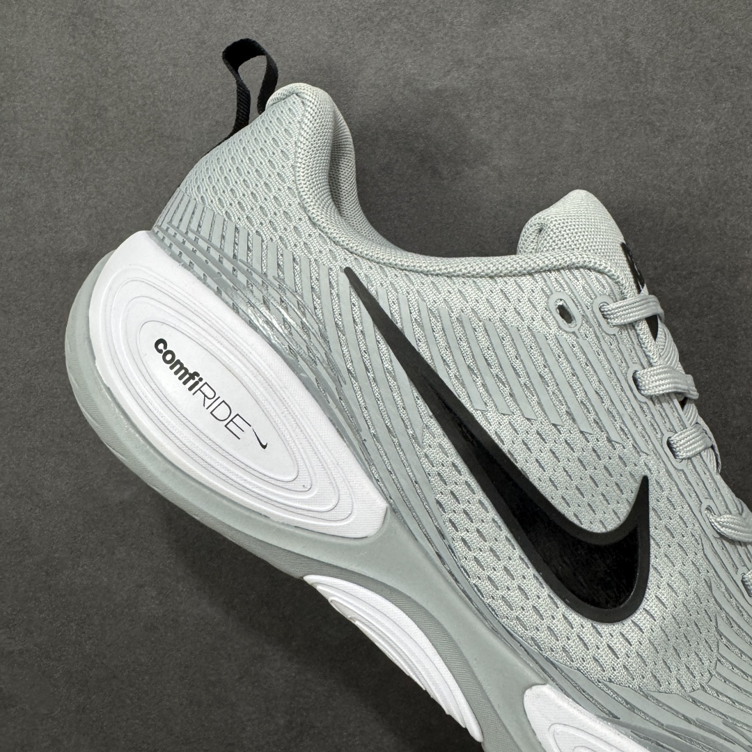 图片[6]-【公司级】NIKE COMFIRIDE 透气防震运动跑步鞋 搭载柔软厚实的 ComfiRide 泡绵缓震配置，助你征服充满挑战的路面，大步流星，微笑前行。该鞋款舒适非凡，让你爱不释脚。织物与合成材质组合鞋面，帮助双足保持稳固。鞋款搭载缓震配置，鞋舌和鞋口融入柔软接触点，缔造出众舒适度。橡胶外底，塑就出色抓地力，助力一路畅跑。 尺码：40-45 货号：DX5886-007-选品中心