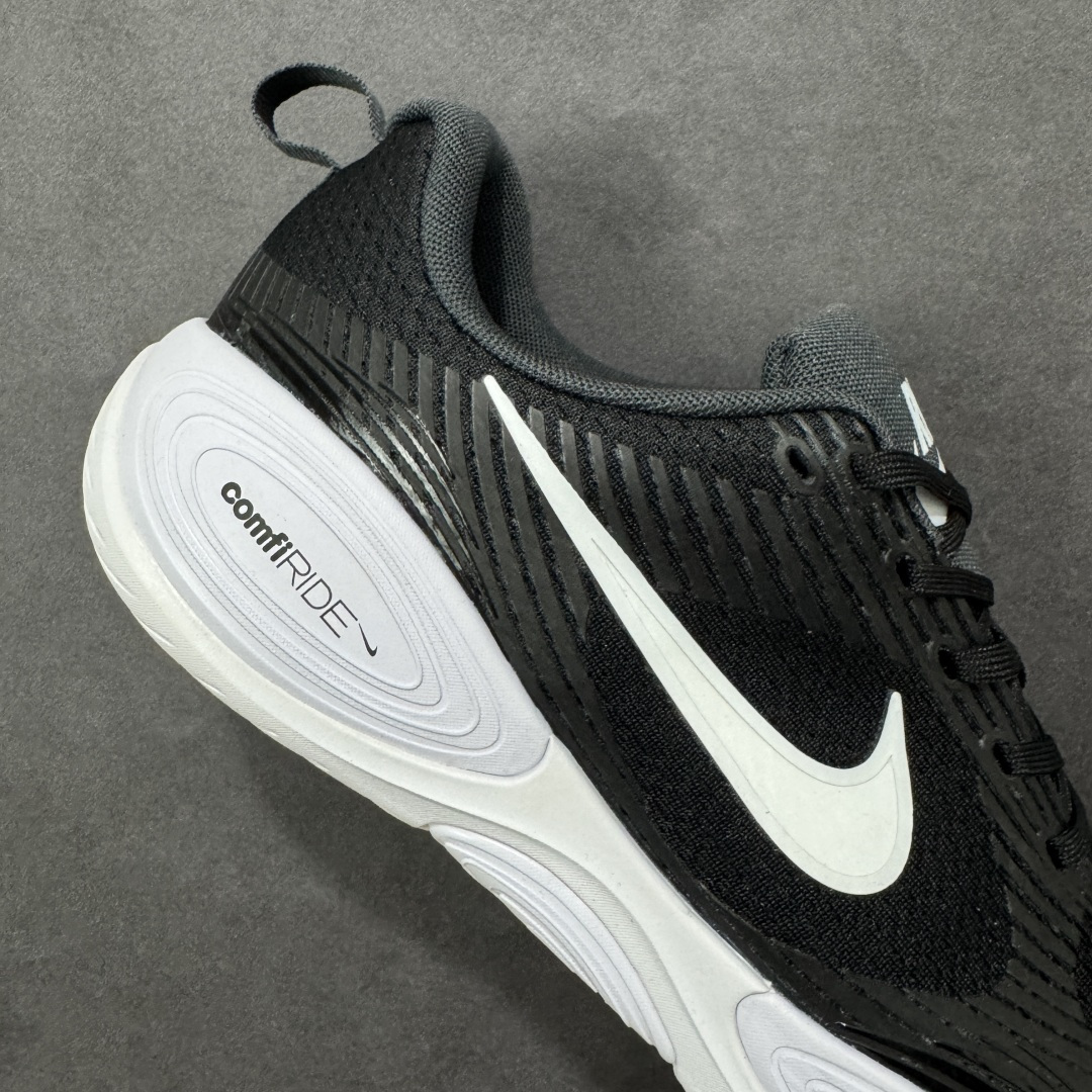 图片[6]-【公司级】NIKE COMFIRIDE 透气防震运动跑步鞋 搭载柔软厚实的 ComfiRide 泡绵缓震配置，助你征服充满挑战的路面，大步流星，微笑前行。该鞋款舒适非凡，让你爱不释脚。织物与合成材质组合鞋面，帮助双足保持稳固。鞋款搭载缓震配置，鞋舌和鞋口融入柔软接触点，缔造出众舒适度。橡胶外底，塑就出色抓地力，助力一路畅跑。 尺码：36-45 货号：DX5886-001-选品中心