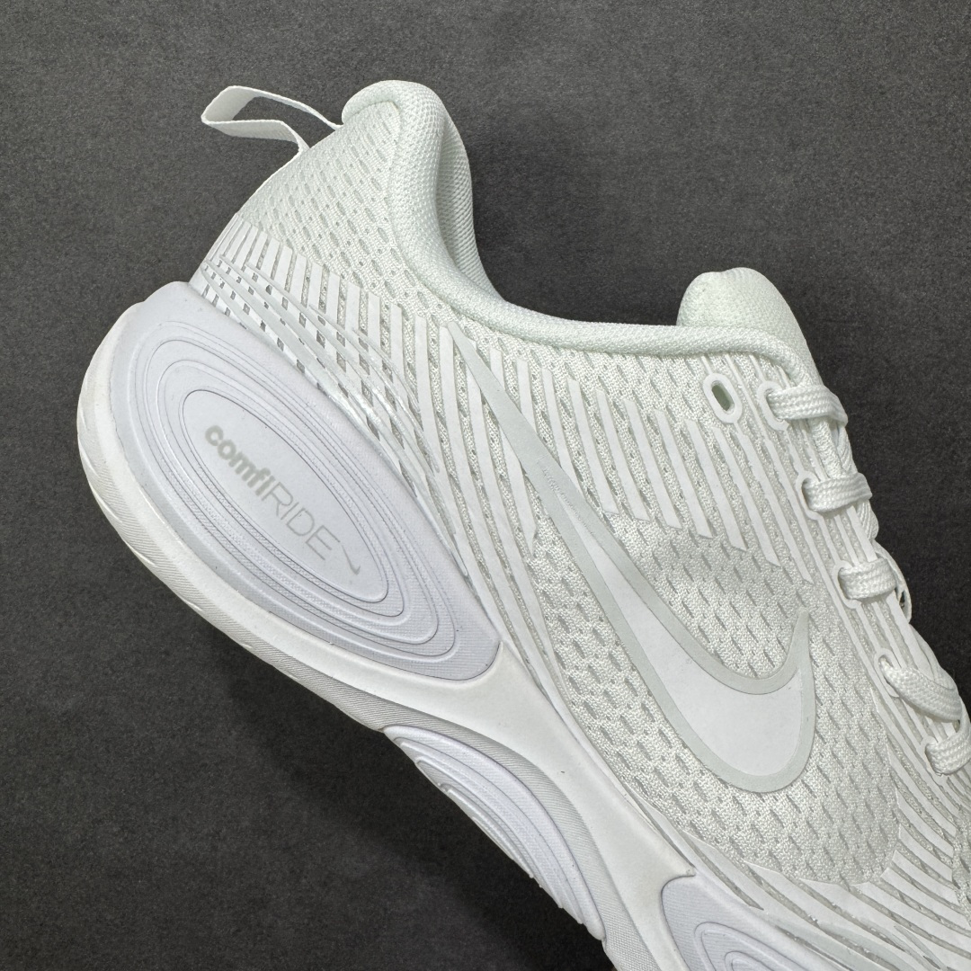 图片[6]-【公司级】NIKE COMFIRIDE 透气防震运动跑步鞋 搭载柔软厚实的 ComfiRide 泡绵缓震配置，助你征服充满挑战的路面，大步流星，微笑前行。该鞋款舒适非凡，让你爱不释脚。织物与合成材质组合鞋面，帮助双足保持稳固。鞋款搭载缓震配置，鞋舌和鞋口融入柔软接触点，缔造出众舒适度。橡胶外底，塑就出色抓地力，助力一路畅跑。 尺码：36-45 货号：DX5886-009-选品中心