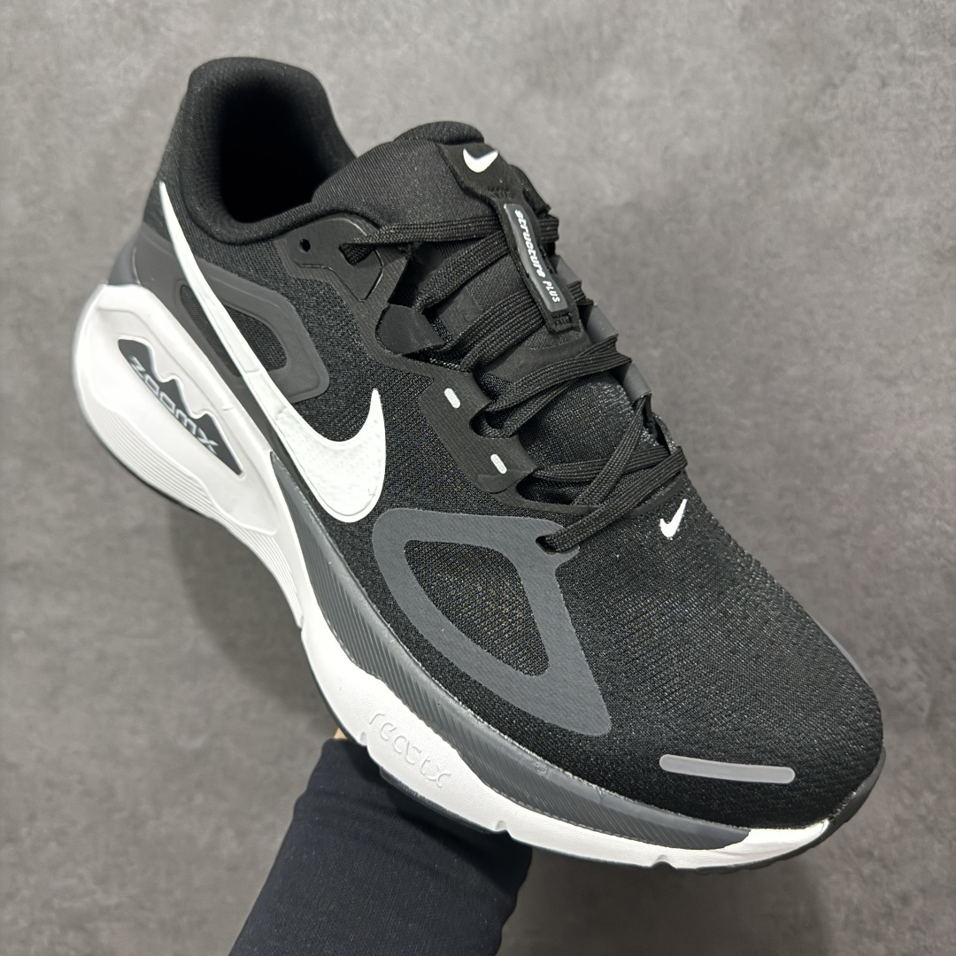 图片[3]-【公司级】Nike Structure PLUS 轻量跑鞋鞋面采用透气工程网眼材质制作。登月 鞋身整体轻盈舒适透气,耐克 简约风格，让日穿的穿搭更时尚。前掌搭载Air Zoom气垫，中底采用泡棉减震科技 货号：HQ3048-101 尺码：40-45-选品中心