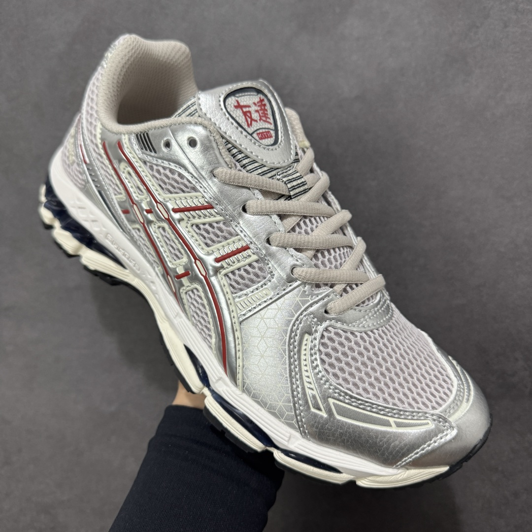 图片[3]-【公司级】亚瑟士 KITH x Asics Gel-Kayano 12.1 “Light Sage”运动舒适防滑透气 低帮跑步鞋 厚底增高老爹鞋 货号：1203A905-020 尺码：36-47（半）-选品中心