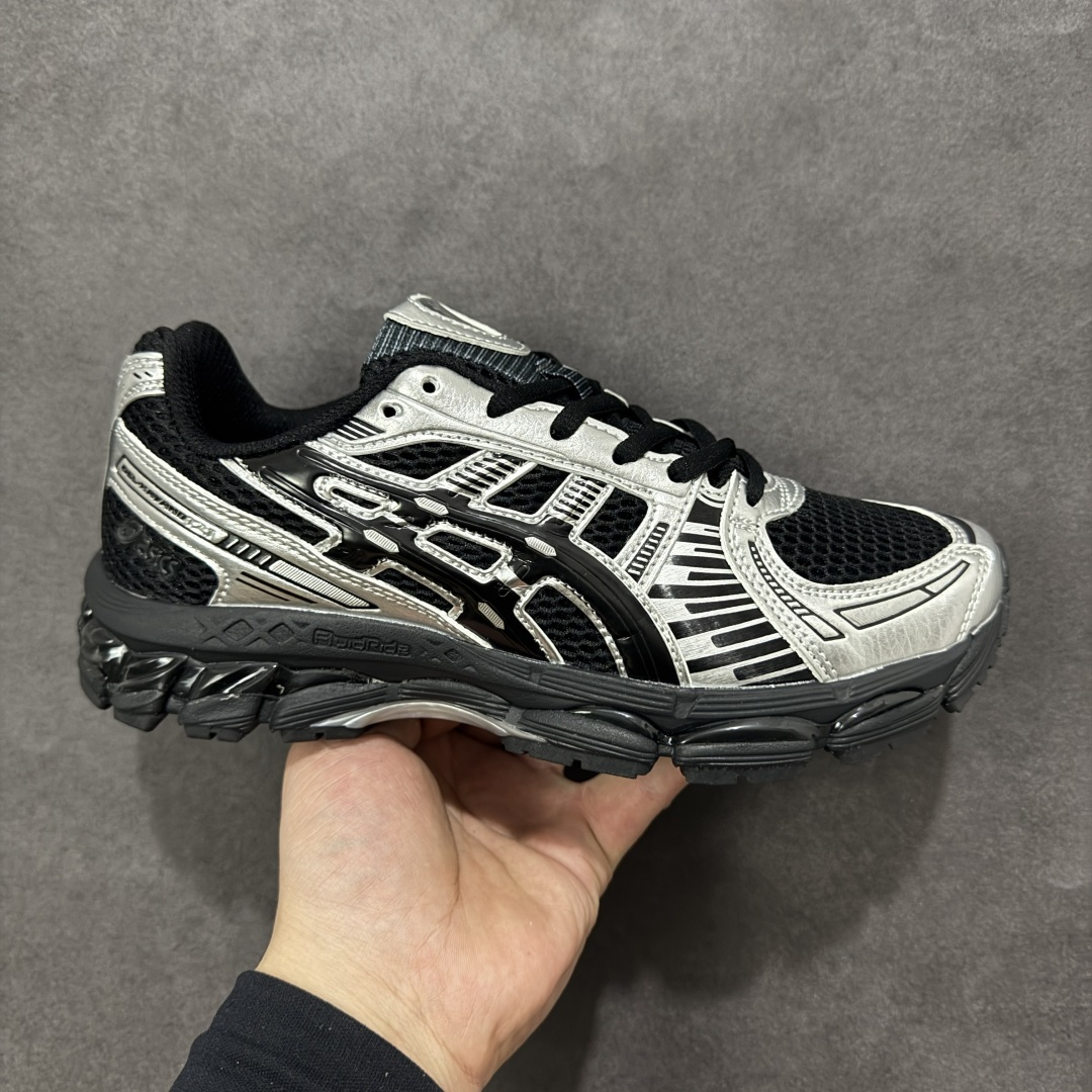 【公司级】亚瑟士 KITH x Asics Gel-Kayano 12.1 “Light Sage”运动舒适防滑透气 低帮跑步鞋 厚底增高老爹鞋 货号：1203A759-001 尺码：36-47（半）-选品中心