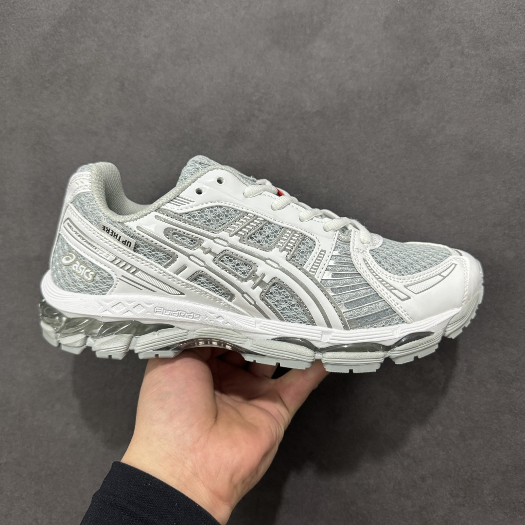 【公司级】亚瑟士 KITH x Asics Gel-Kayano 12.1 “Light Sage”运动舒适防滑透气 低帮跑步鞋 厚底增高老爹鞋 货号：1203A869-020 尺码：36-47（半）-选品中心