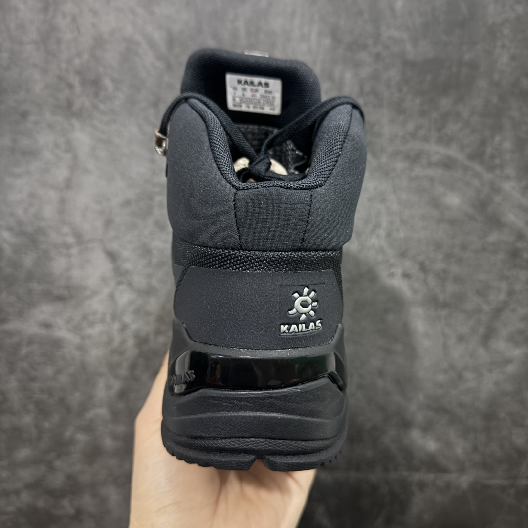 图片[4]-【纯原Top版】凯乐石KAILAS 界山GTX Mid 中帮鞋带款户外运动 防滑耐磨防水 低帮 登山徒步鞋 男款 KAILAS凯乐石品牌是全球三大全系攀登品牌之一，于2003年创立于中国广州，致力于为有攀登梦想的户外运动员及爱好者，研发制造功能性专业装备，满足他们在极限环境下安全舒适的需求，凯乐石专注于科技面料的开发及专业功能设计，产品线覆盖登山、攀岩、徒步、越野跑山、露营、旅行等多项户外运动，通过运动员的测试反馈，不断进化迭代，产品荣获国内外大奖71座，发明专利21个，更突破性的自主研发攀登器械，打造出中国的攀登硬实力 尺码：40-45含半码-选品中心
