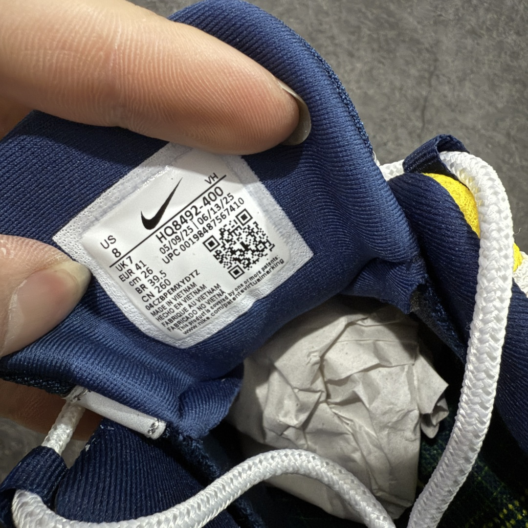 图片[7]-【顶级芯片版】Eric Koston x Nike Air Max 95 \”Obsidian and Speed Yellow\” 蓝白 货号：HQ8492-400 顶级版 开发数月 原版开发 多道QC质检 鞋型完美复刻 原厂级别工艺 正确色卡 正确气垫蓝光 正确大底 独家私模 采用进口头层牛皮拼接 定位高端市场 行业标杆工艺 尺码：40 40.5 41 42 42.5 43 44 44.5 45 46-选品中心