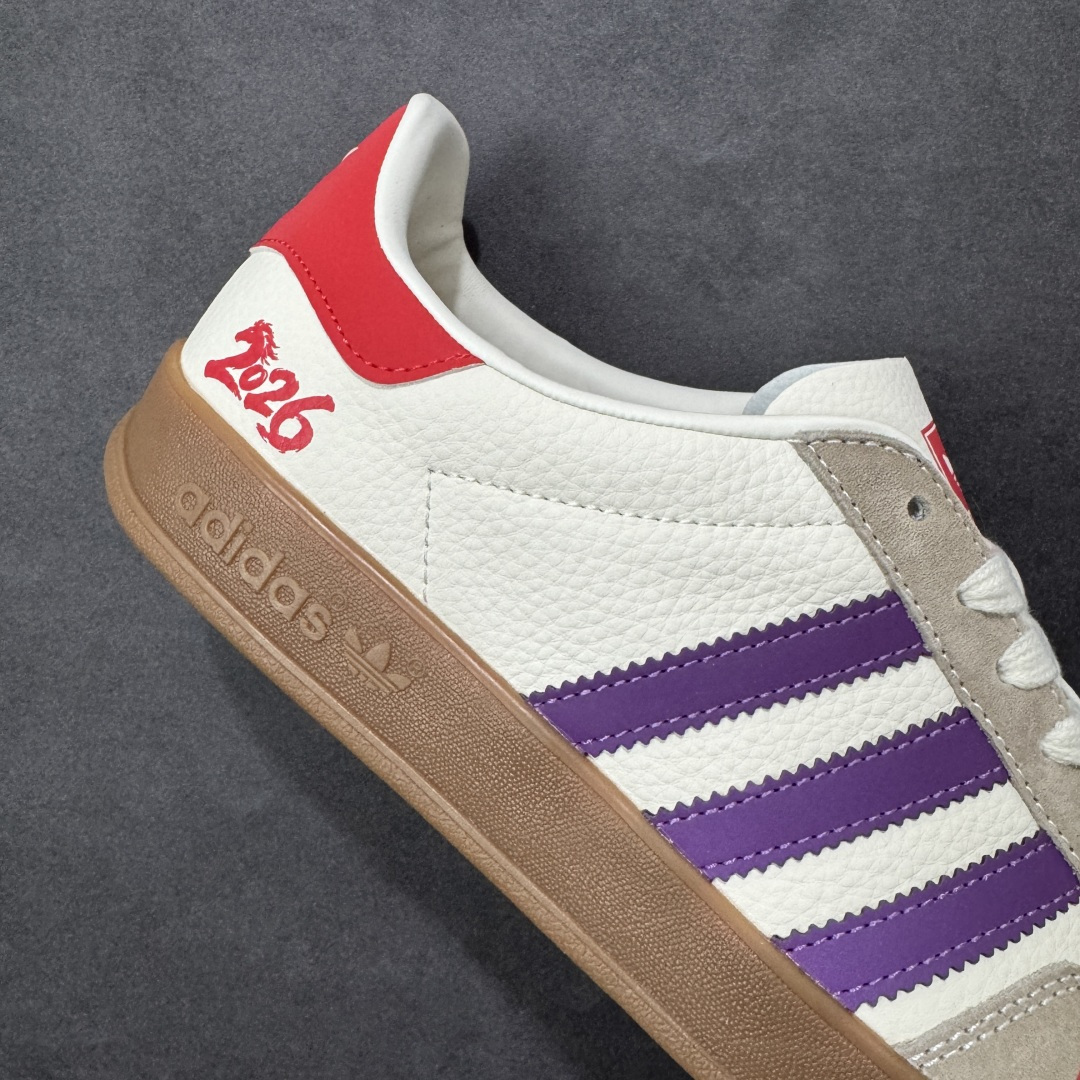 图片[6]-【定制版】adidas SAMBA OG F马年联名款 德训鞋 大厂纯原品质出货 超高清洁度 细节完美 舒适百搭 低帮休闲板鞋 男女同款 货号 ZH2597 尺码：36 36.5 37.5 38 38.5 39 40 40.5 41 42 42.5 43 44 45-选品中心