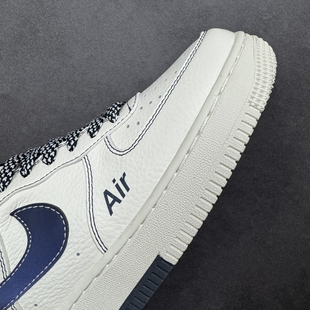 图片[5]-【定制版】Nike Air Force 1\’07 Low 米白撞黑 空军一号低帮休闲板鞋  #原楦头原纸板 高端定制鞋盒 原厂鞋底 超高清洁度 细节完美 货号：MM3399-816  尺码：36 36.5 37.5 38 38.5 39 40 40.5 41 42 42.5 43 44 44.5 45-选品中心