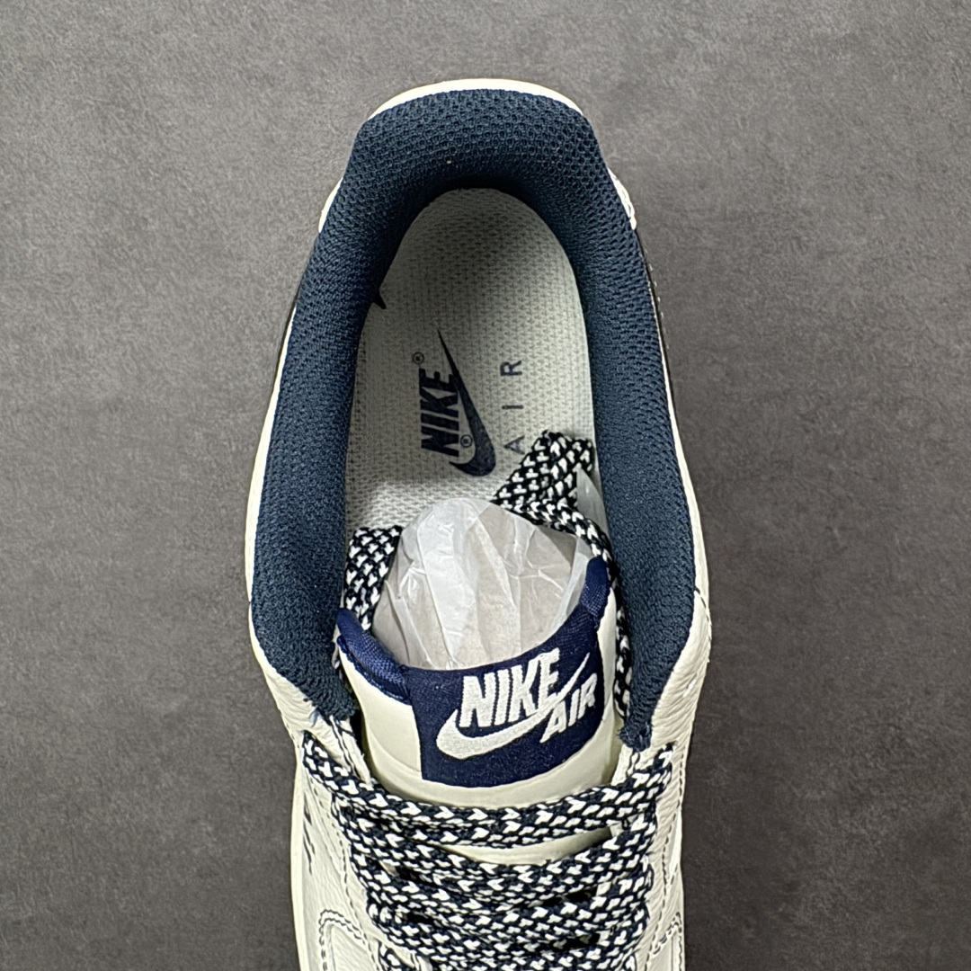 图片[7]-【定制版】Nike Air Force 1\’07 Low 米白撞黑 空军一号低帮休闲板鞋  #原楦头原纸板 高端定制鞋盒 原厂鞋底 超高清洁度 细节完美 货号：MM3399-816  尺码：36 36.5 37.5 38 38.5 39 40 40.5 41 42 42.5 43 44 44.5 45-选品中心