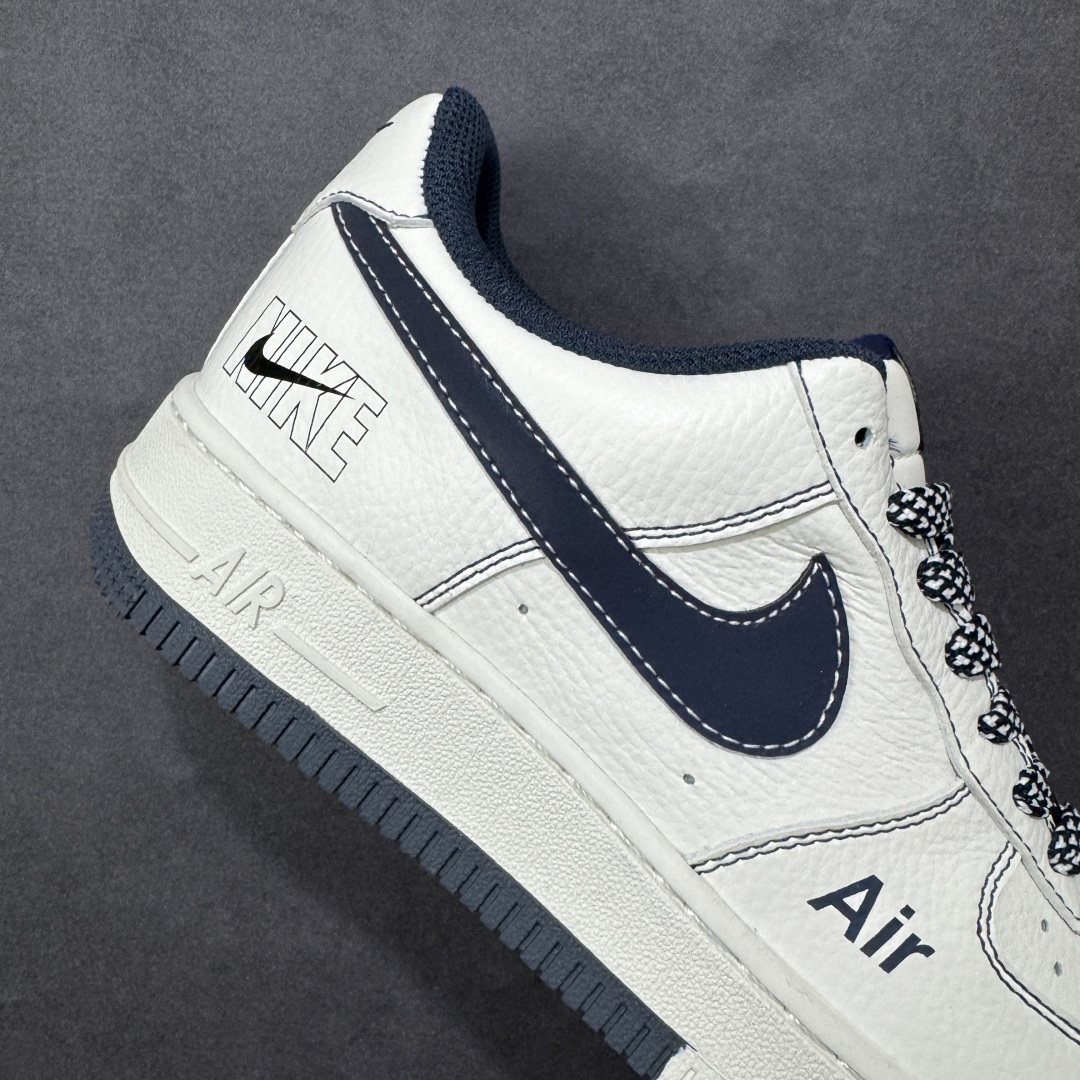 图片[6]-【定制版】Nike Air Force 1\’07 Low 米白撞黑 空军一号低帮休闲板鞋  #原楦头原纸板 高端定制鞋盒 原厂鞋底 超高清洁度 细节完美 货号：MM3399-816  尺码：36 36.5 37.5 38 38.5 39 40 40.5 41 42 42.5 43 44 44.5 45-选品中心