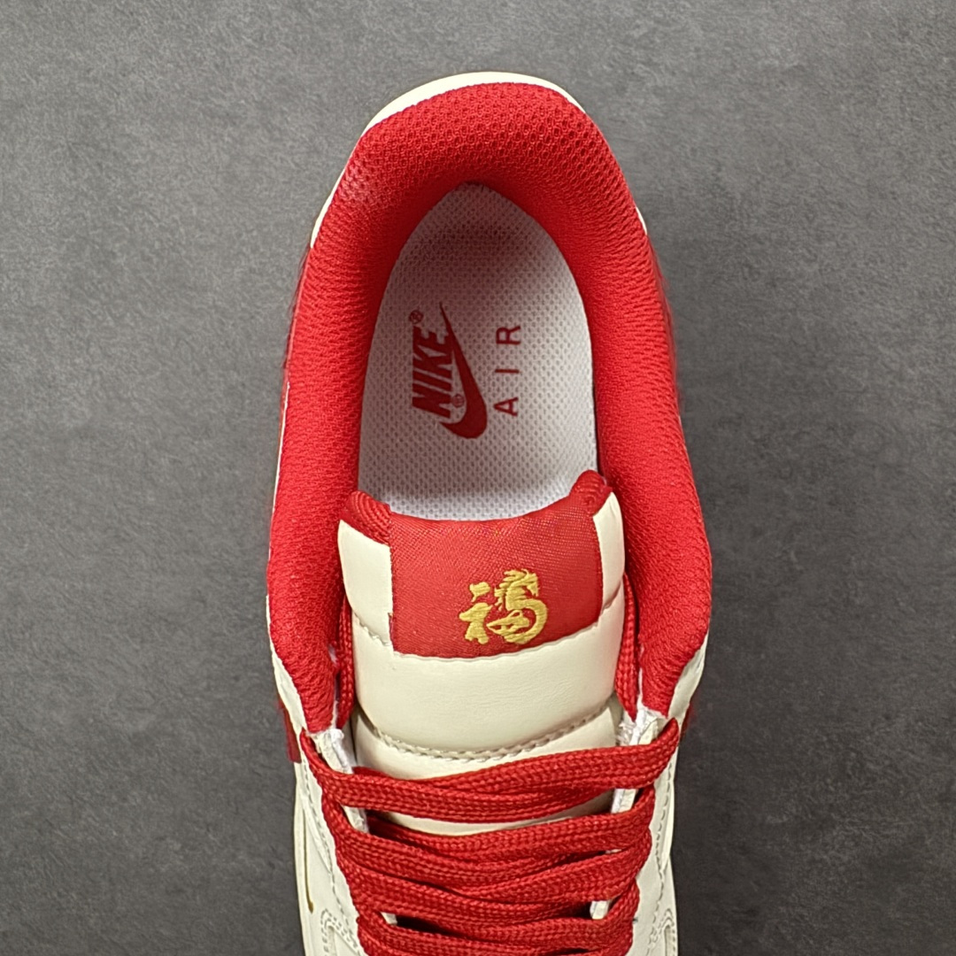 图片[7]-【定制版】NIke Air Force 1 \’07 Low “马年限定–米白嫣红” 空军一号低帮 运动鞋 休闲鞋 折边针车 工艺难度大 原楦头原纸板 高端定制鞋盒 原厂鞋底 超高清洁度 细节完美 货号：NH0601-513 尺码：36 36.5 37.5 38 38.5 39 40 40.5 41 42 42.5 43 44 44.5 45-选品中心