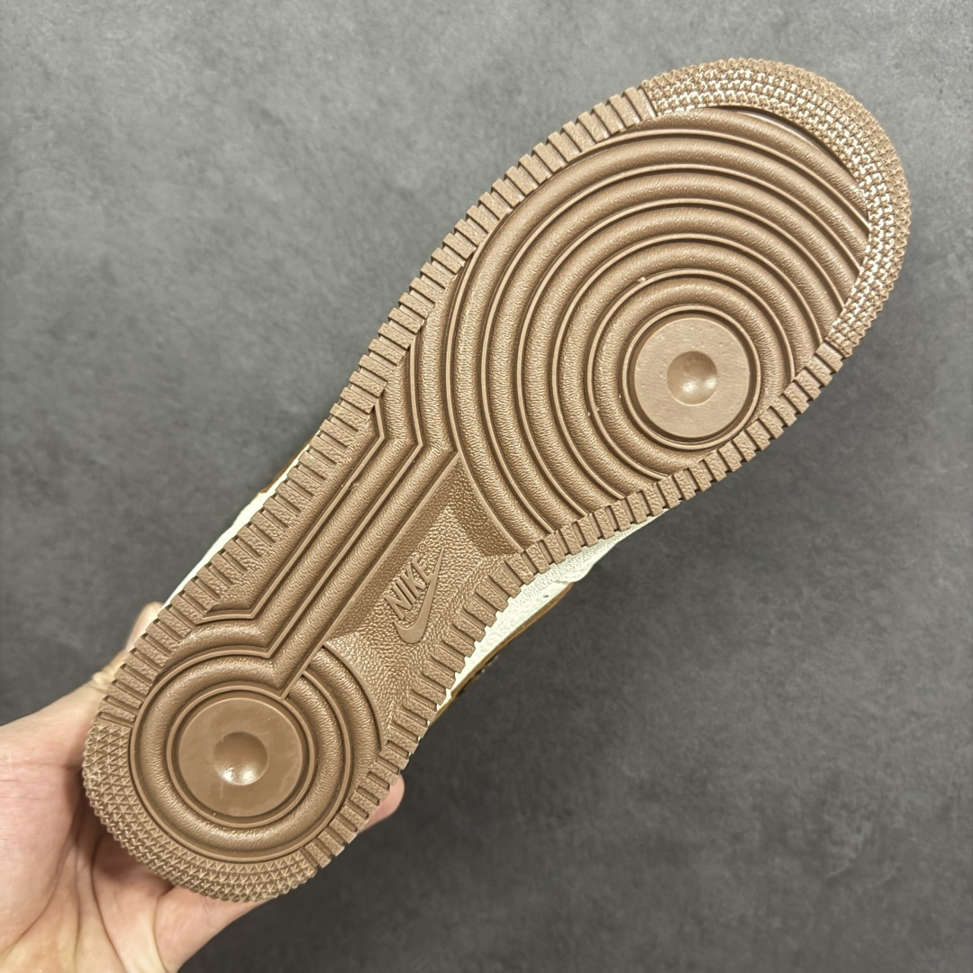 图片[9]-【定制版】公司级NIke Air Force 1 \’07 Low “芬迪联名–米棕老花” 空军一号低帮 运动鞋 休闲鞋 折边针车 工艺难度大 原楦头原纸板 高端定制鞋盒 原厂鞋底 超高清洁度 细节完美 货号：XY9025-019 尺码：36 36.5 37.5 38 38.5 39 40 40.5 41 42 42.5 43 44 44.5 45-选品中心