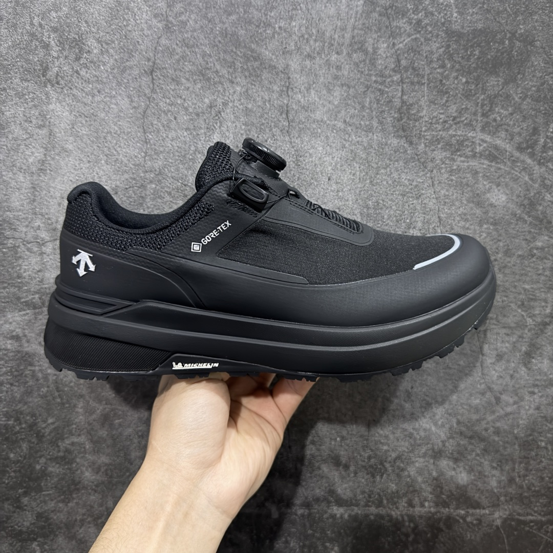 【正确版】DESCENTE BOA Dualis GTX迪桑特轻盈缓震皮鞋面时尚休闲运动覆盖防水男子越野跑鞋 官方同步 正确细节 正确灰色标 正确米其林大底 区别市场错版 尺码: 36-45-选品中心