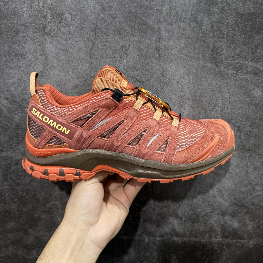 【公司级】SALOMON XA Pro 3D 马年限定定制款 棕红色 萨洛蒙潮流越野机能户外功能鞋 479684 尺码:36 36.5 37.5 38 38.5 39 40 40.5 41 42 42.5 43 44 44.5 45-选品中心