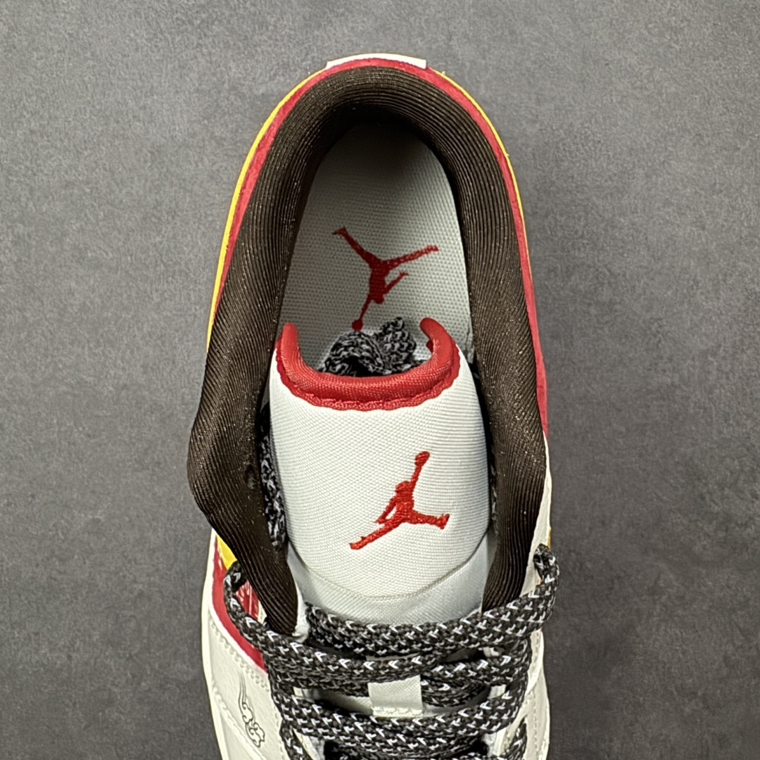 图片[7]-【定制版】Air Jordan 1 Low AJ1 乔1 马年限定 高端定制 低帮复古篮球鞋  #定制皮料 原厂3D打印 定制鞋盒 原楦原纸板 纯正空军版型 内置全掌气垫 货号：JP2026-165  尺码：36 36.5 37.5 38 38.5 39 40 40.5 41 42 42.5 43 44 44.5 45-选品中心