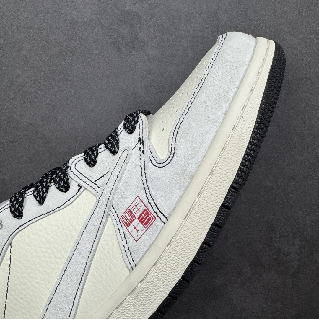 图片[5]-【定制版】Air Jordan 1 Low AJ1 乔1 马年限定 高端定制 低帮倒钩复古篮球鞋  #定制皮料 原厂3D打印 定制鞋盒 原楦原纸板 纯正空军版型 内置全掌气垫 货号：DX5688-002  尺码：36 36.5 37.5 38 38.5 39 40 40.5 41 42 42.5 43 44 44.5 45-选品中心