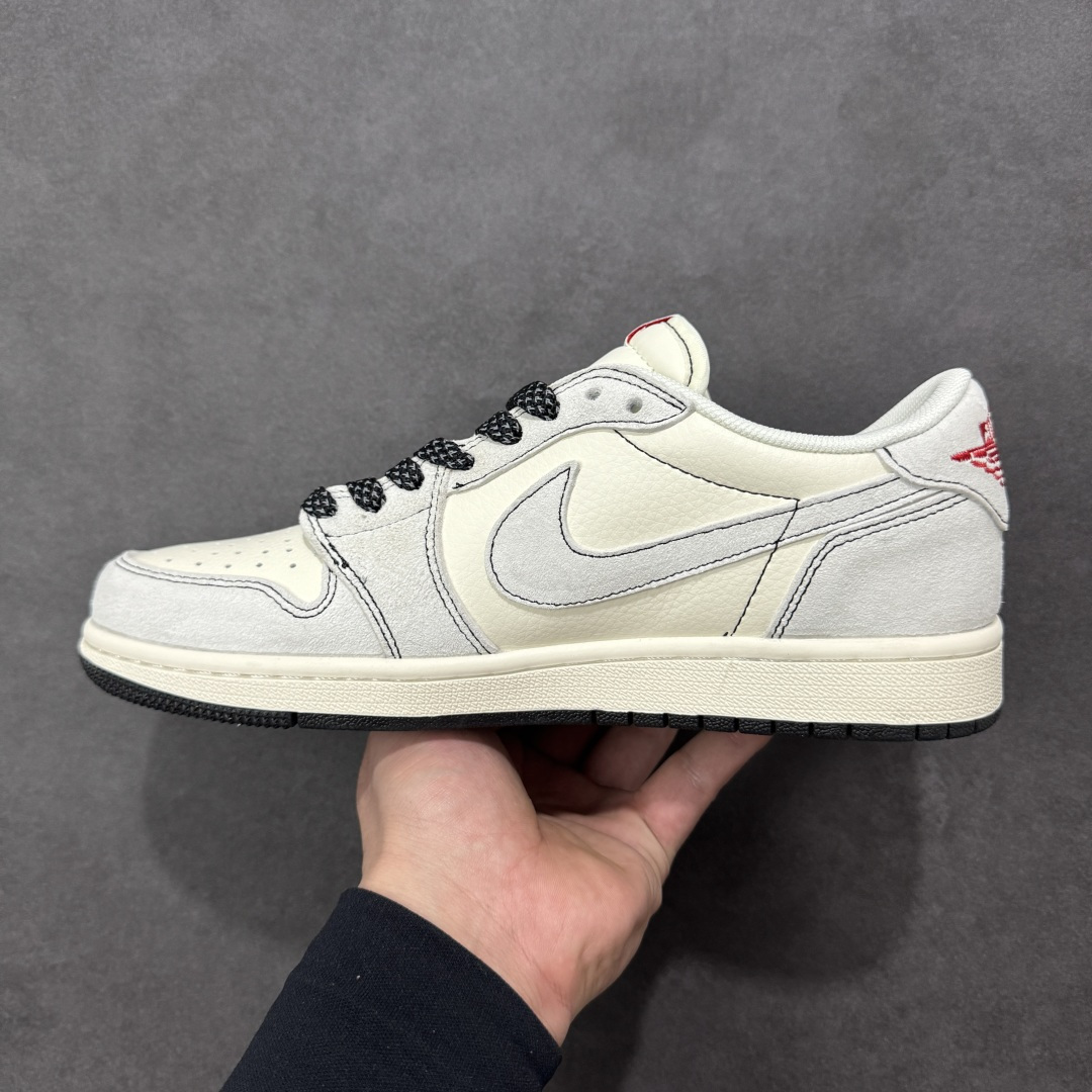 图片[2]-【定制版】Air Jordan 1 Low AJ1 乔1 马年限定 高端定制 低帮倒钩复古篮球鞋  #定制皮料 原厂3D打印 定制鞋盒 原楦原纸板 纯正空军版型 内置全掌气垫 货号：DX5688-002  尺码：36 36.5 37.5 38 38.5 39 40 40.5 41 42 42.5 43 44 44.5 45-选品中心