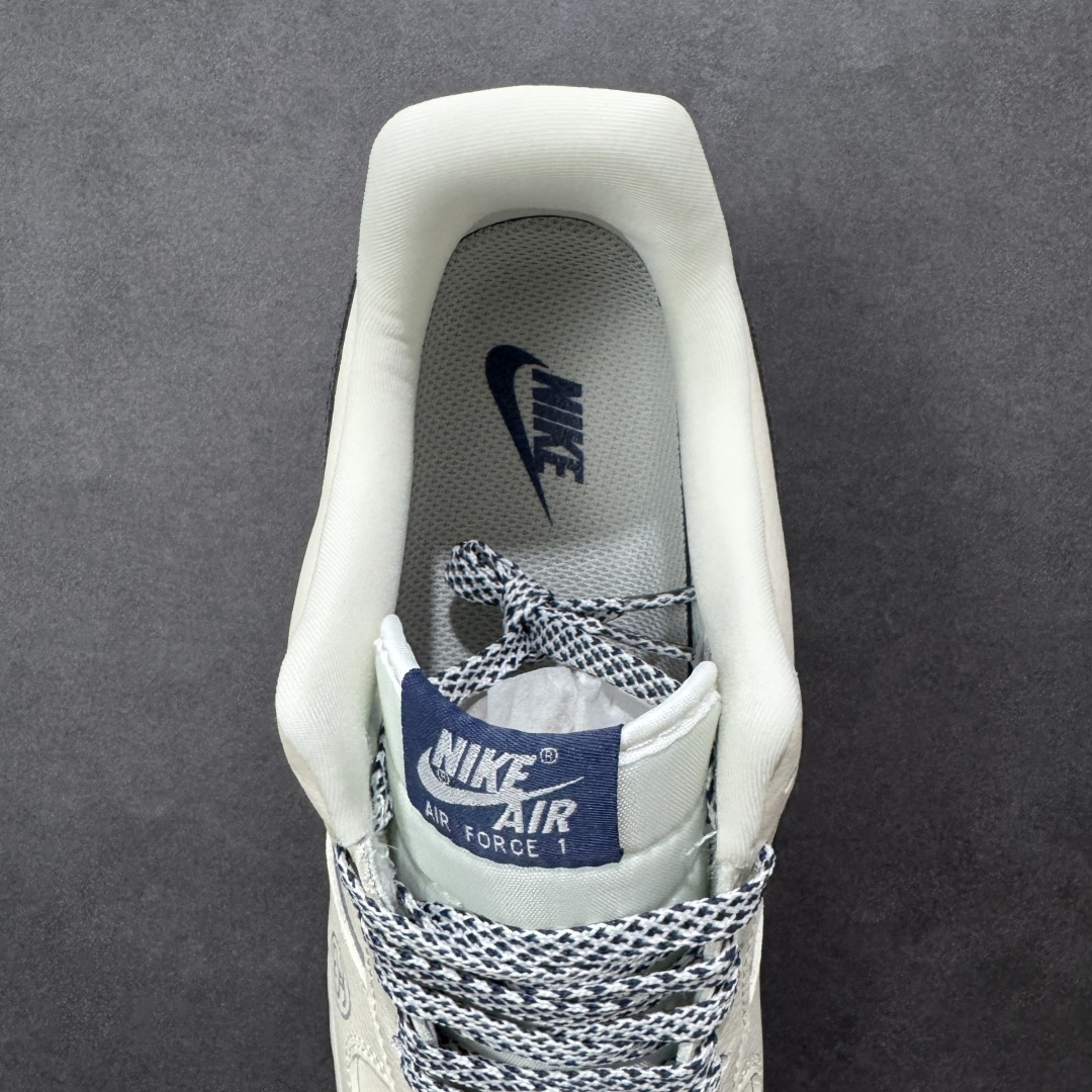 图片[7]-【定制版】Nike Air Force 1\’07 Low 斯图西联名 空军一号低帮休闲板鞋  #原楦头原纸板 高端定制鞋盒 原厂鞋底 超高清洁度 细节完美 货号：LD1999-020  尺码：36 36.5 37.5 38 38.5 39 40 40.5 41 42 42.5 43 44 44.5 45-选品中心