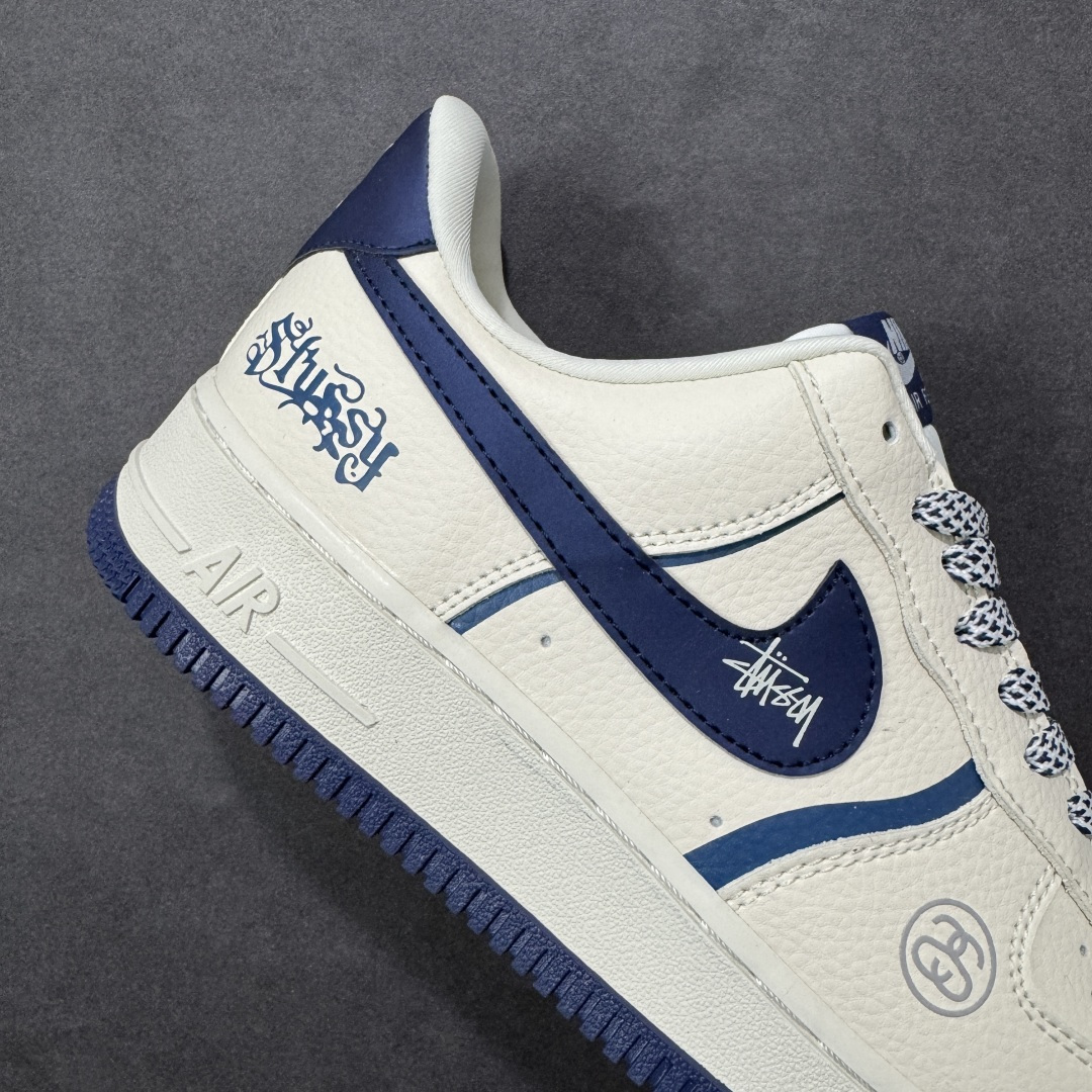 图片[6]-【定制版】Nike Air Force 1\’07 Low 斯图西联名 空军一号低帮休闲板鞋  #原楦头原纸板 高端定制鞋盒 原厂鞋底 超高清洁度 细节完美 货号：LD1999-020  尺码：36 36.5 37.5 38 38.5 39 40 40.5 41 42 42.5 43 44 44.5 45-选品中心