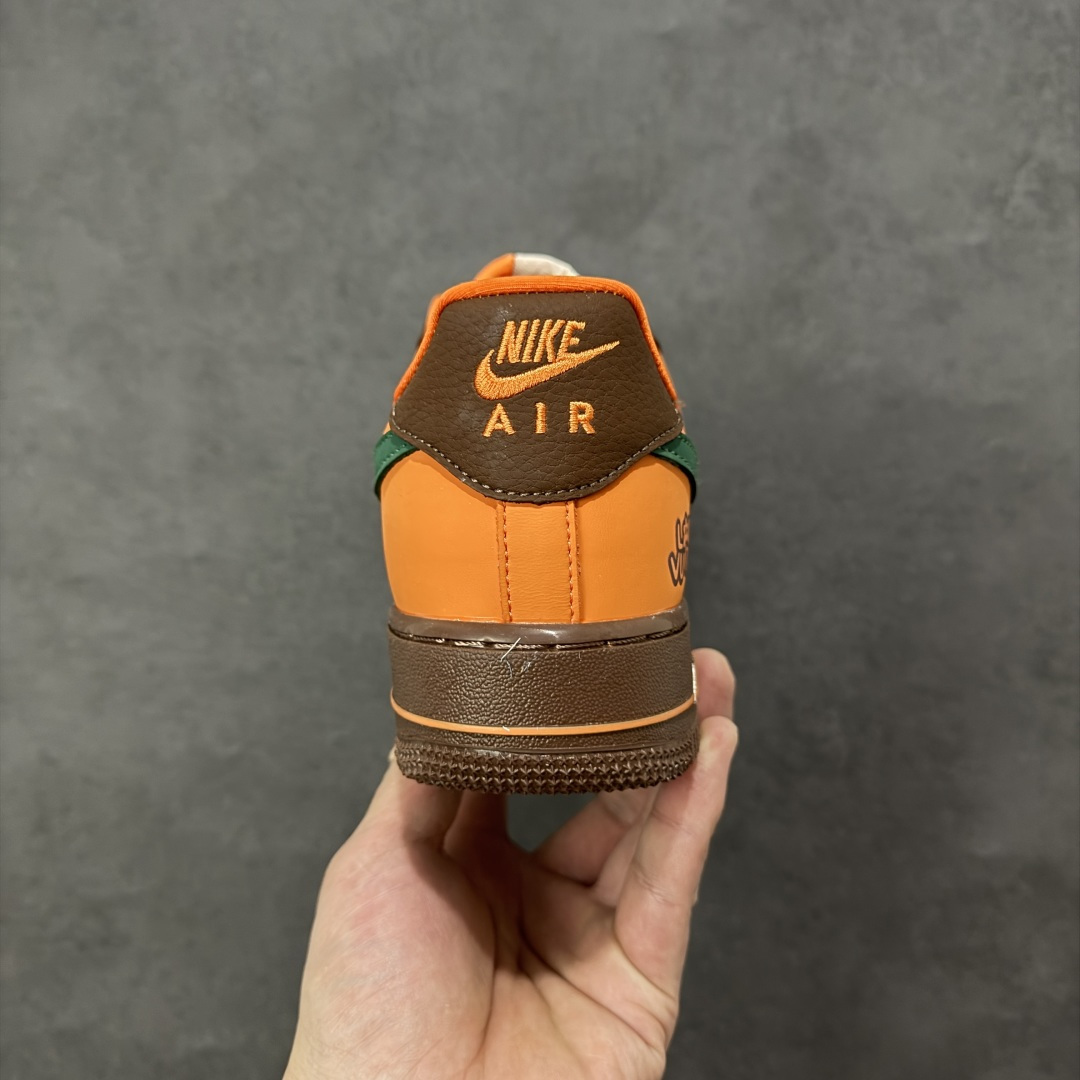 图片[4]-【定制版】NIke Air Force 1 \’07 Low “LV联名–橙棕雅绿” 空军一号低帮 运动鞋 休闲鞋 折边针车 工艺难度大 原楦头原纸板 高端定制鞋盒 原厂鞋底 超高清洁度 细节完美 货号：DF0188-126 尺码：36 36.5 37.5 38 38.5 39 40 40.5 41 42 42.5 43 44 44.5 45-选品中心