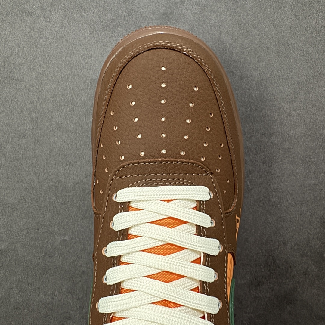 图片[8]-【定制版】NIke Air Force 1 \’07 Low “LV联名–橙棕雅绿” 空军一号低帮 运动鞋 休闲鞋 折边针车 工艺难度大 原楦头原纸板 高端定制鞋盒 原厂鞋底 超高清洁度 细节完美 货号：DF0188-126 尺码：36 36.5 37.5 38 38.5 39 40 40.5 41 42 42.5 43 44 44.5 45-选品中心