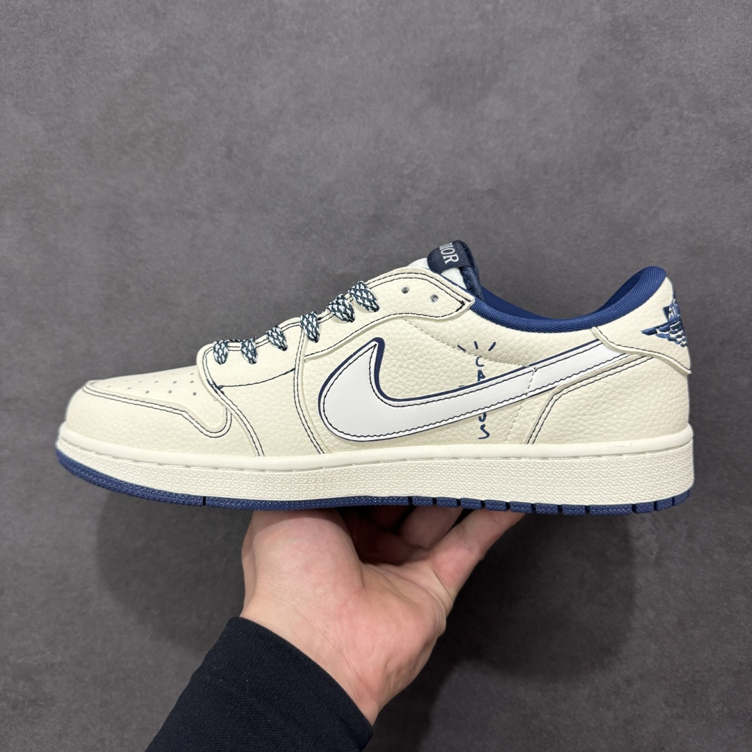 图片[2]-【定制版】Air Jordan 1 Low AJ1 乔1 Dior联名 高端定制 低帮复古篮球鞋  #定制皮料 原厂3D打印 定制鞋盒 原楦原纸板 纯正空军版型 内置全掌气垫 货号：LD2028-072  尺码：36 36.5 37.5 38 38.5 39 40 40.5 41 42 42.5 43 44 44.5 45-选品中心
