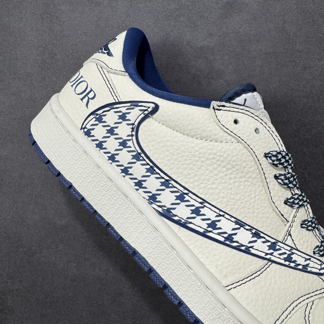 图片[6]-【定制版】Air Jordan 1 Low AJ1 乔1 Dior联名 高端定制 低帮复古篮球鞋  #定制皮料 原厂3D打印 定制鞋盒 原楦原纸板 纯正空军版型 内置全掌气垫 货号：LD2028-072  尺码：36 36.5 37.5 38 38.5 39 40 40.5 41 42 42.5 43 44 44.5 45-选品中心