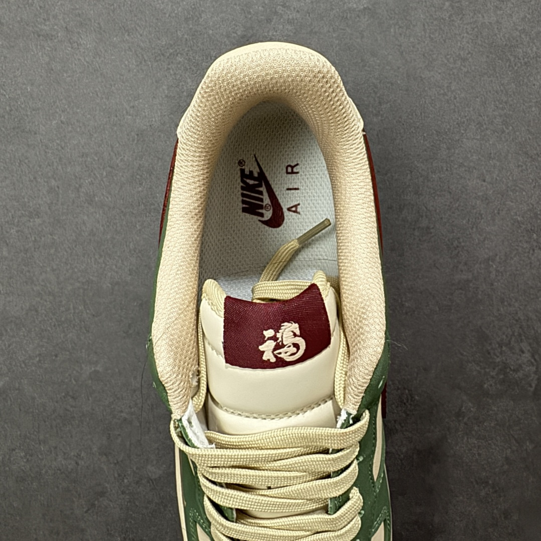 图片[7]-【定制版】公司级NIke Air Force 1 \’07 Low “马年限定–翠绿杏红” 空军一号低帮 运动鞋 休闲鞋 折边针车 工艺难度大 原楦头原纸板 高端定制鞋盒 原厂鞋底 超高清洁度 细节完美 货号：NH0601-518 尺码：36 36.5 37.5 38 38.5 39 40 40.5 41 42 42.5 43 44 44.5 45-选品中心