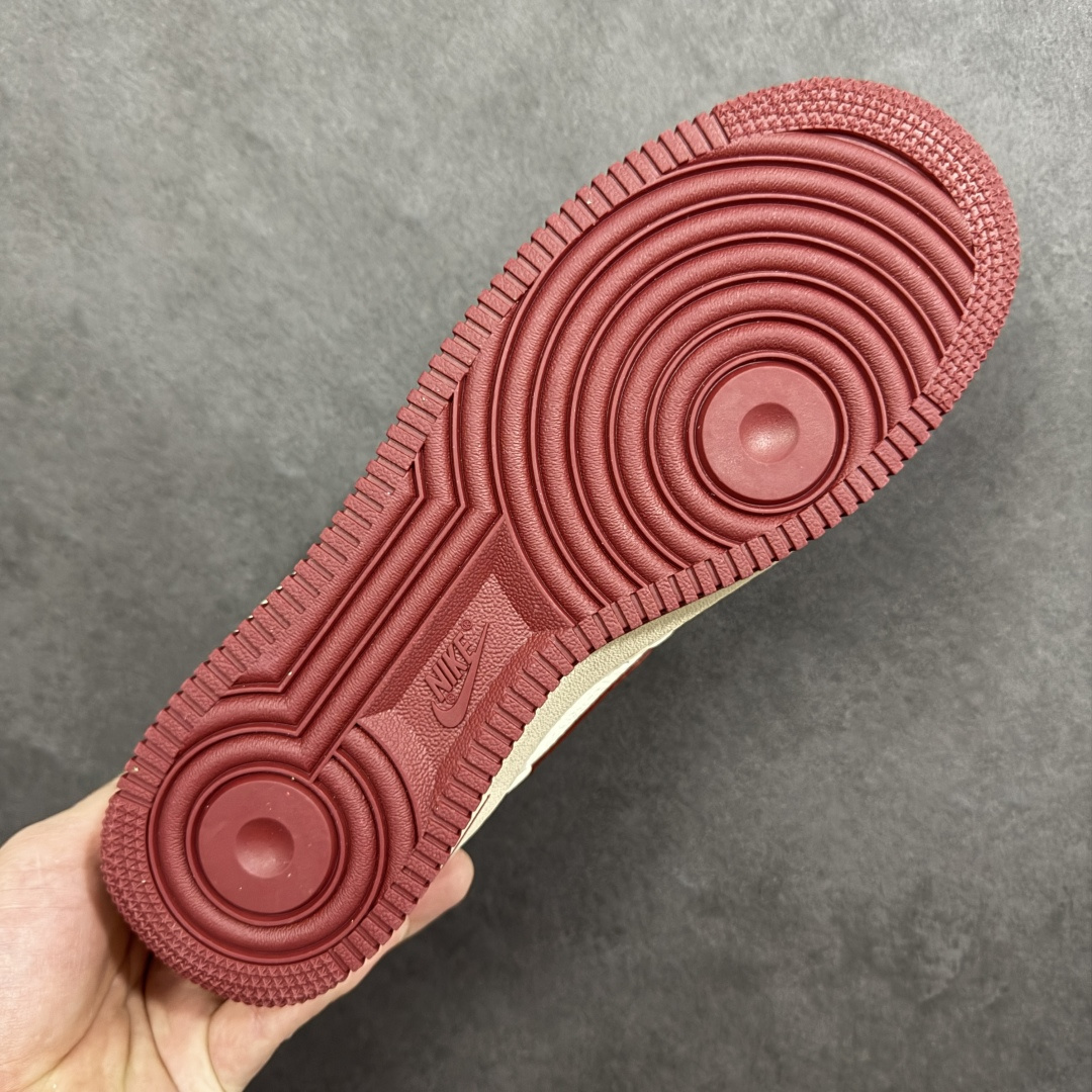 图片[9]-【定制版】公司级NIke Air Force 1 \’07 Low “马年限定–米褐杏红” 空军一号低帮 运动鞋 休闲鞋 折边针车 工艺难度大 原楦头原纸板 高端定制鞋盒 原厂鞋底 超高清洁度 细节完美 货号：NH0601-522 尺码：36 36.5 37.5 38 38.5 39 40 40.5 41 42 42.5 43 44 44.5 45-选品中心
