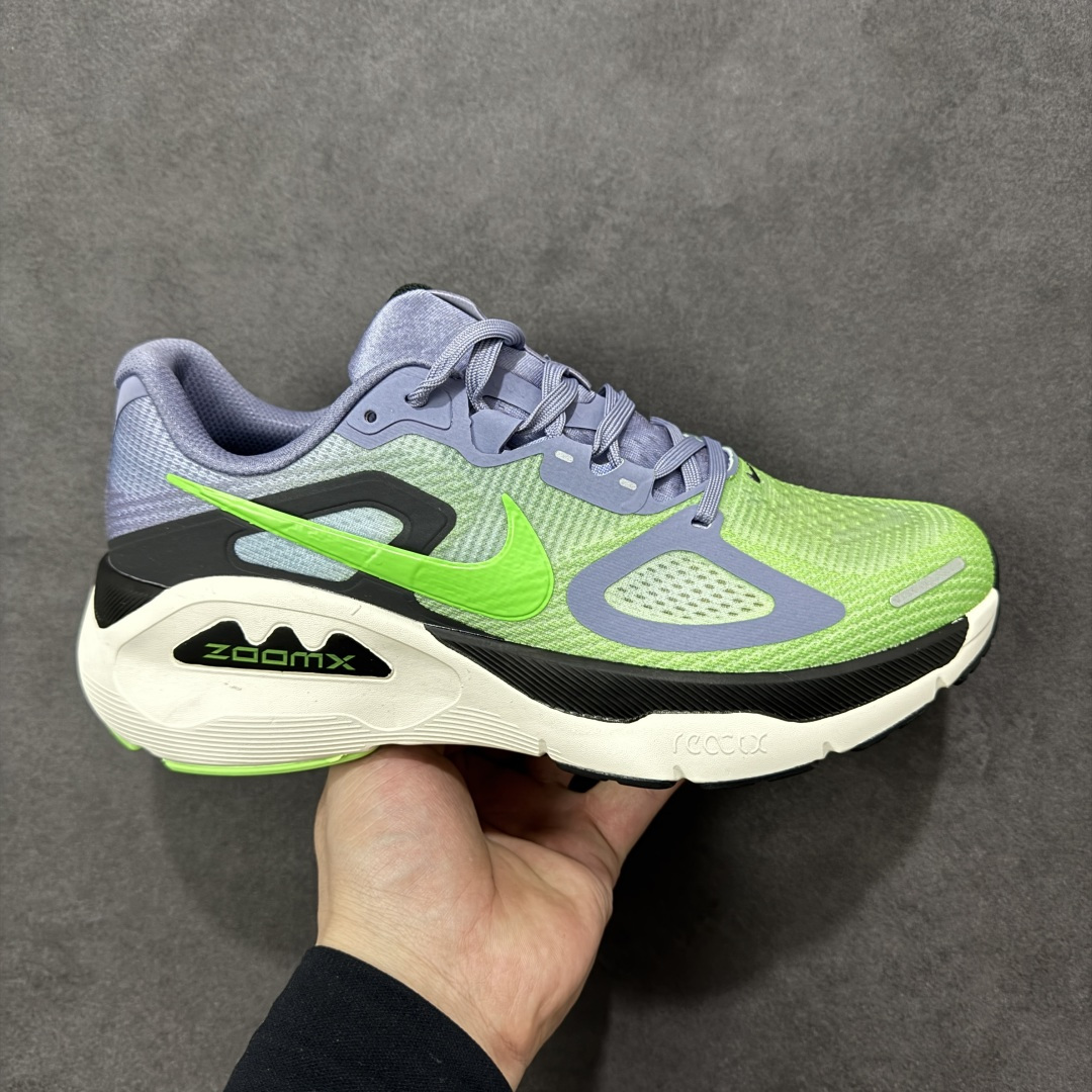 【公司级】NIKE STRUCTURE PLUS 耐克 舒适减震防滑 低帮跑步鞋 全掌ReactX泡绵中底 前掌和后跟还配备了Air Zoom气垫单元 据说跑起来更快更舒适哦 这次最大的升级点 首次引入了ReactX泡绵 货号:HQ3048-501 6201 尺码:40-45-选品中心