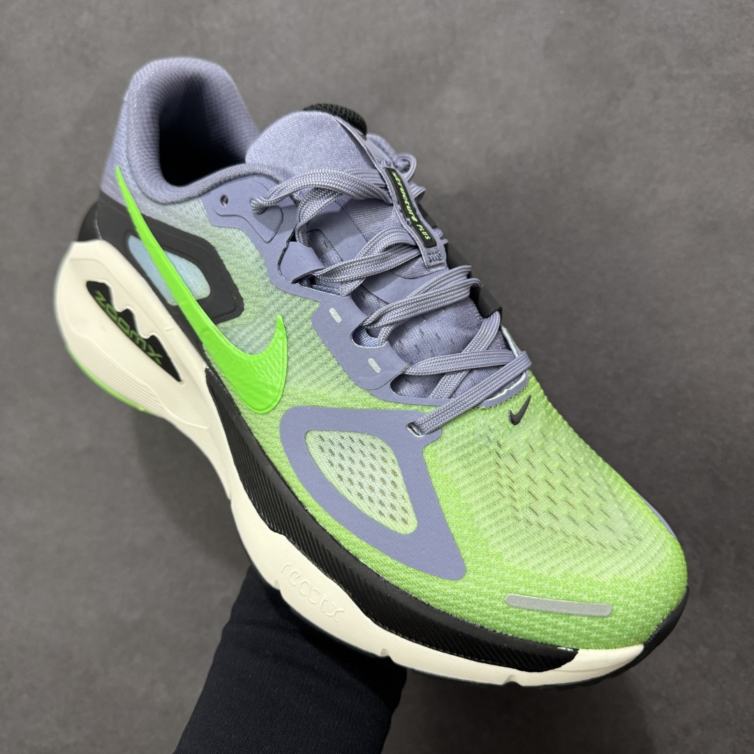 图片[3]-【公司级】NIKE STRUCTURE PLUS 耐克 舒适减震防滑 低帮跑步鞋 全掌ReactX泡绵中底 前掌和后跟还配备了Air Zoom气垫单元 据说跑起来更快更舒适哦 这次最大的升级点 首次引入了ReactX泡绵 货号：HQ3048-501 6201 尺码：40-45-选品中心