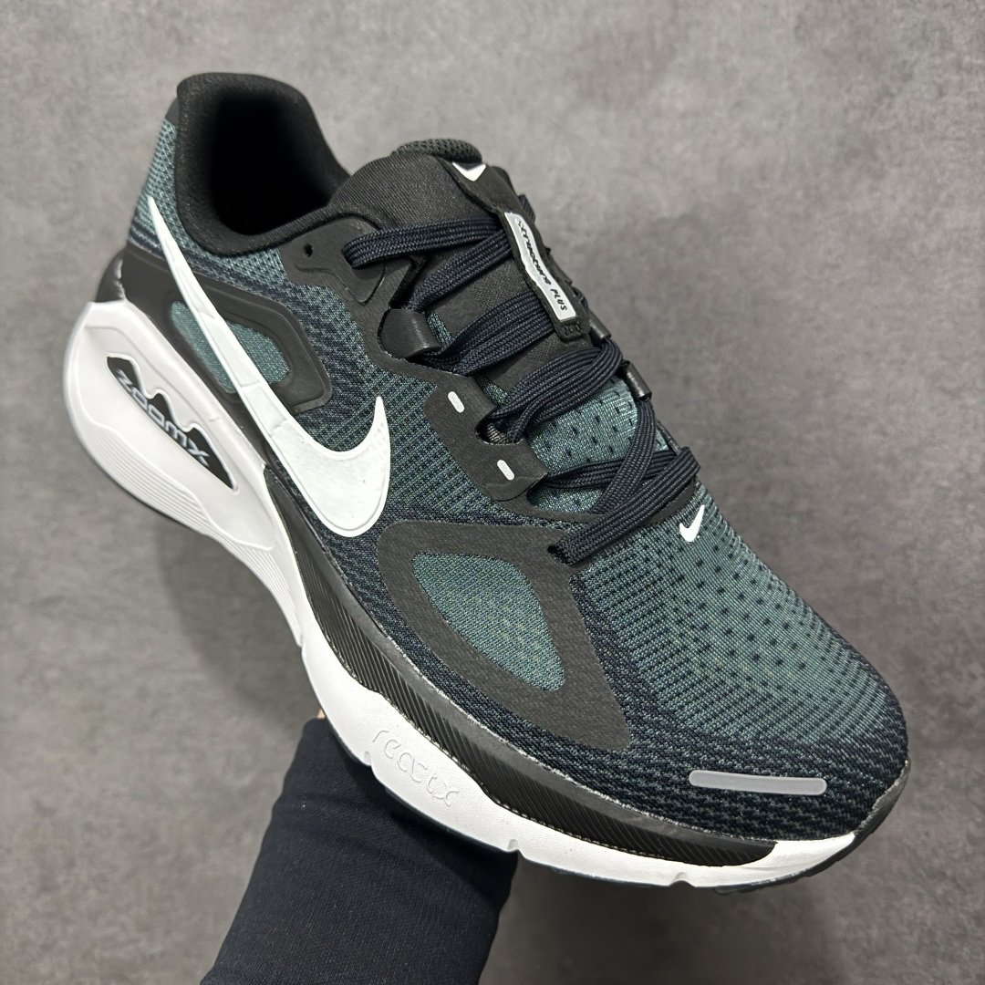 图片[3]-【公司级】NIKE STRUCTURE PLUS 耐克 舒适减震防滑 低帮跑步鞋 全掌ReactX泡绵中底 前掌和后跟还配备了Air Zoom气垫单元 据说跑起来更快更舒适哦 这次最大的升级点 首次引入了ReactX泡绵 货号：HQ3048-001 尺码：40-45-选品中心