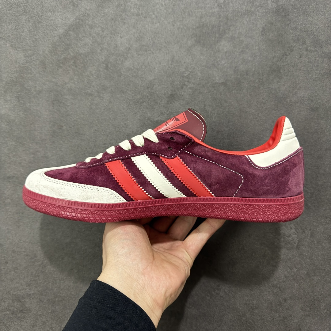 图片[2]-【定制版】adidas SAMBA OG F马年联名款 德训鞋 大厂纯原品质出货 超高清洁度 细节完美 舒适百搭 低帮休闲板鞋 男女同款 货号 LX0911 尺码：36 36.5 37.5 38 38.5 39 40 40.5 41 42 42.5 43 44 45-选品中心