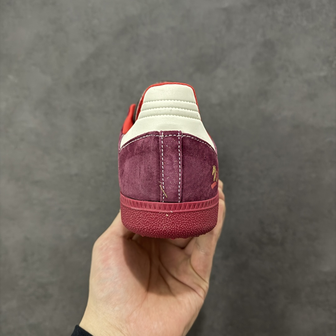 图片[4]-【定制版】adidas SAMBA OG F马年联名款 德训鞋 大厂纯原品质出货 超高清洁度 细节完美 舒适百搭 低帮休闲板鞋 男女同款 货号 LX0911 尺码：36 36.5 37.5 38 38.5 39 40 40.5 41 42 42.5 43 44 45-选品中心