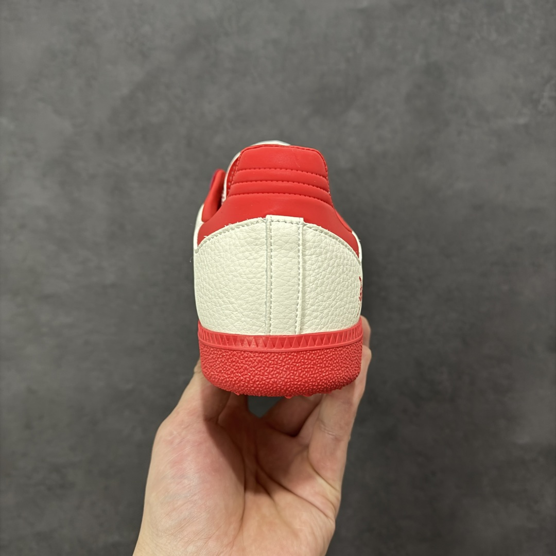 图片[4]-【定制版】adidas SAMBA OG F马年联名款 德训鞋 大厂纯原品质出货 超高清洁度 细节完美 舒适百搭 低帮休闲板鞋 男女同款 货号 LX0912 尺码：36 36.5 37.5 38 38.5 39 40 40.5 41 42 42.5 43 44 45-选品中心