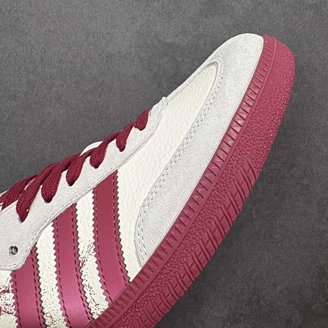 图片[5]-【定制版】adidas SAMBA OG F马年联名款 德训鞋 大厂纯原品质出货 超高清洁度 细节完美 舒适百搭 低帮休闲板鞋 男女同款 货号 LX0909 尺码：36 36.5 37.5 38 38.5 39 40 40.5 41 42 42.5 43 44 45-选品中心