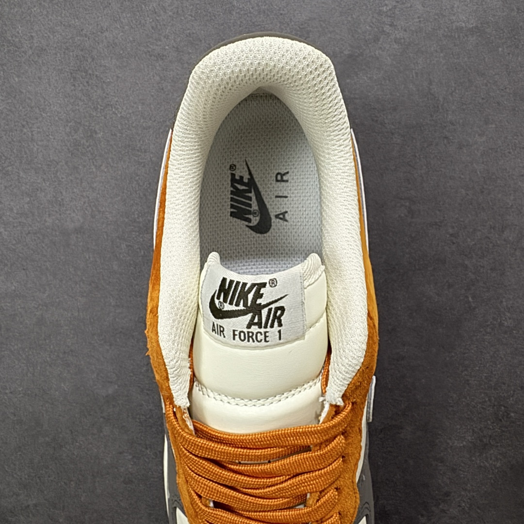 图片[7]-【定制版】NIke Air Force 1 \’07 Low “棕灰镭射” 空军一号低帮 运动鞋 休闲鞋 折边针车 工艺难度大 原楦头原纸板 高端定制鞋盒 原厂鞋底 超高清洁度 细节完美 货号：NH0601-530 尺码：36 36.5 37.5 38 38.5 39 40 40.5 41 42 42.5 43 44 44.5 45-选品中心